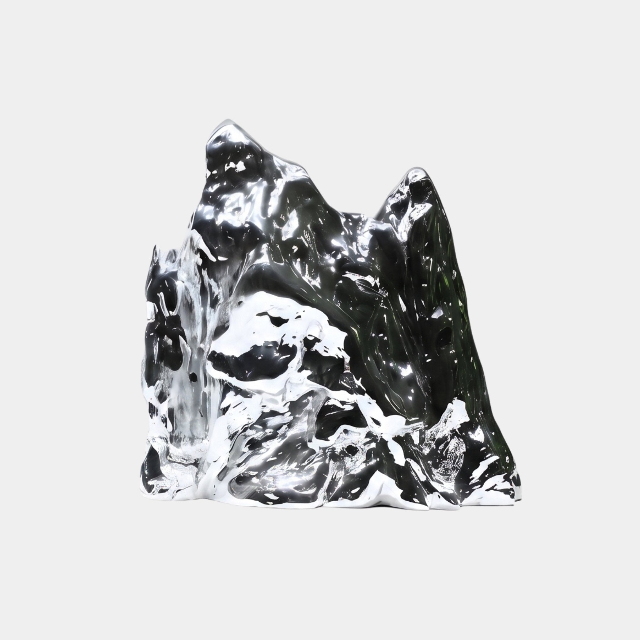 Ashhurst Silver Abstract Sculpture - 35cm