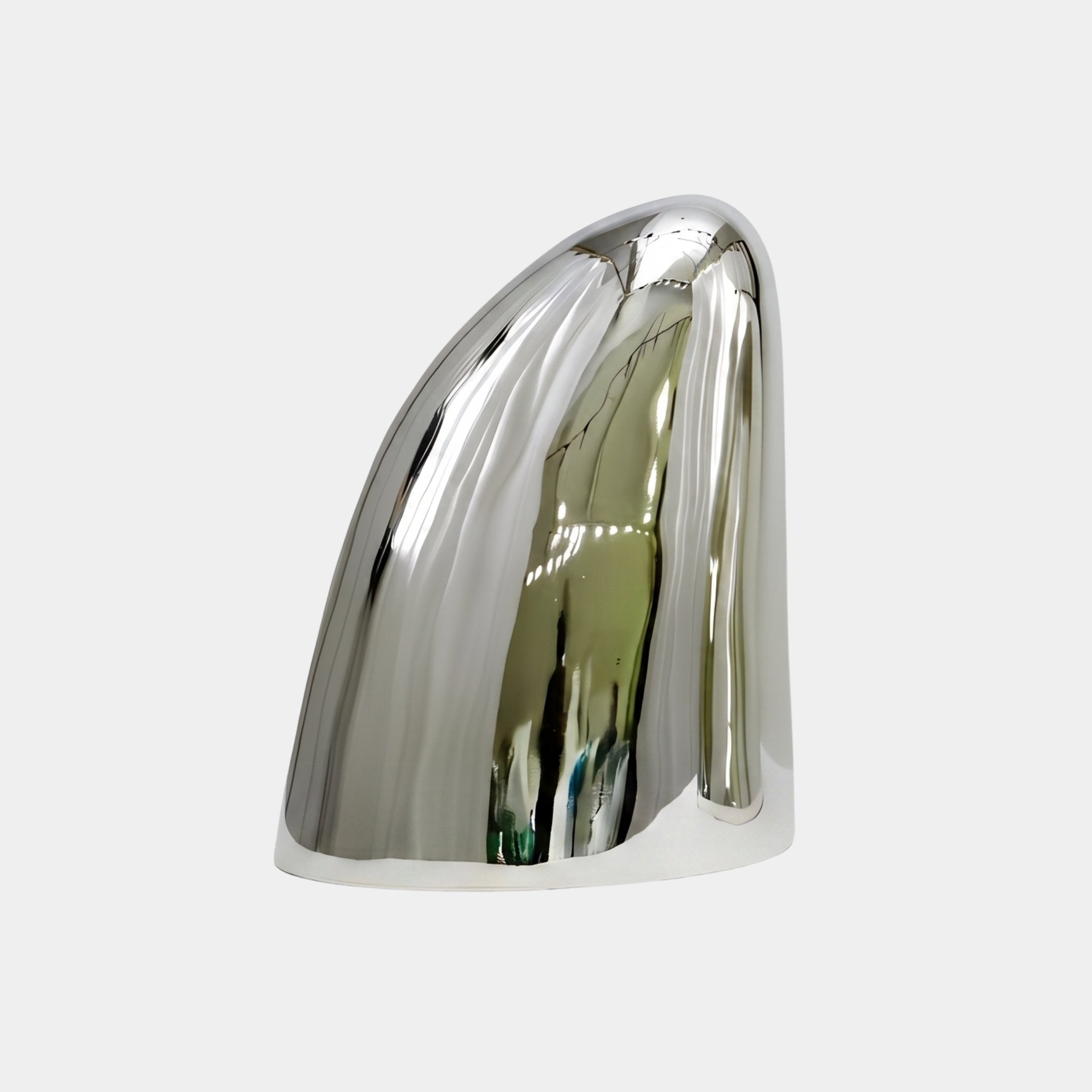 Ashdale Silver Abstract Sculpture - 75cm