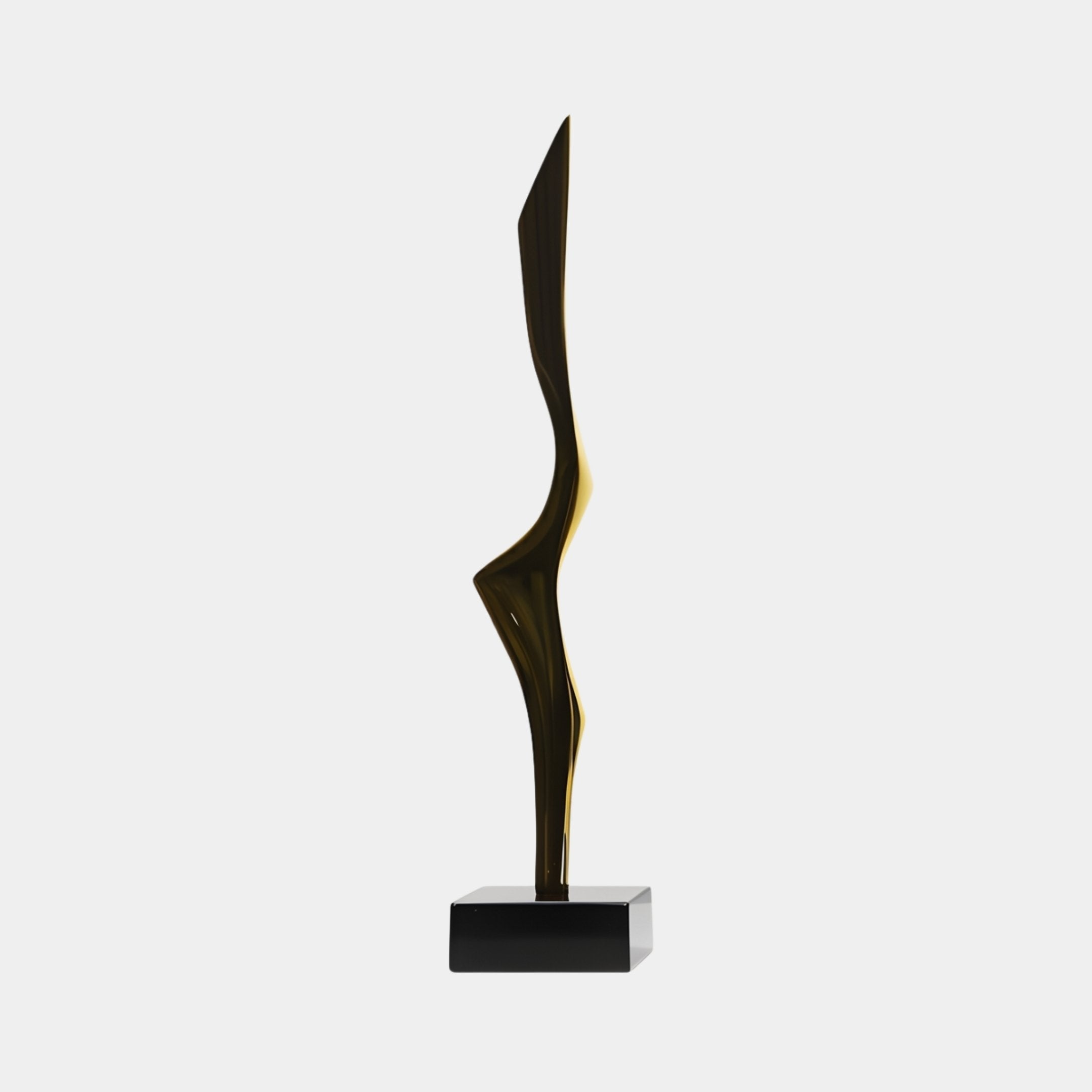 Ashbeck Gold Abstract Sculpture - 67cm