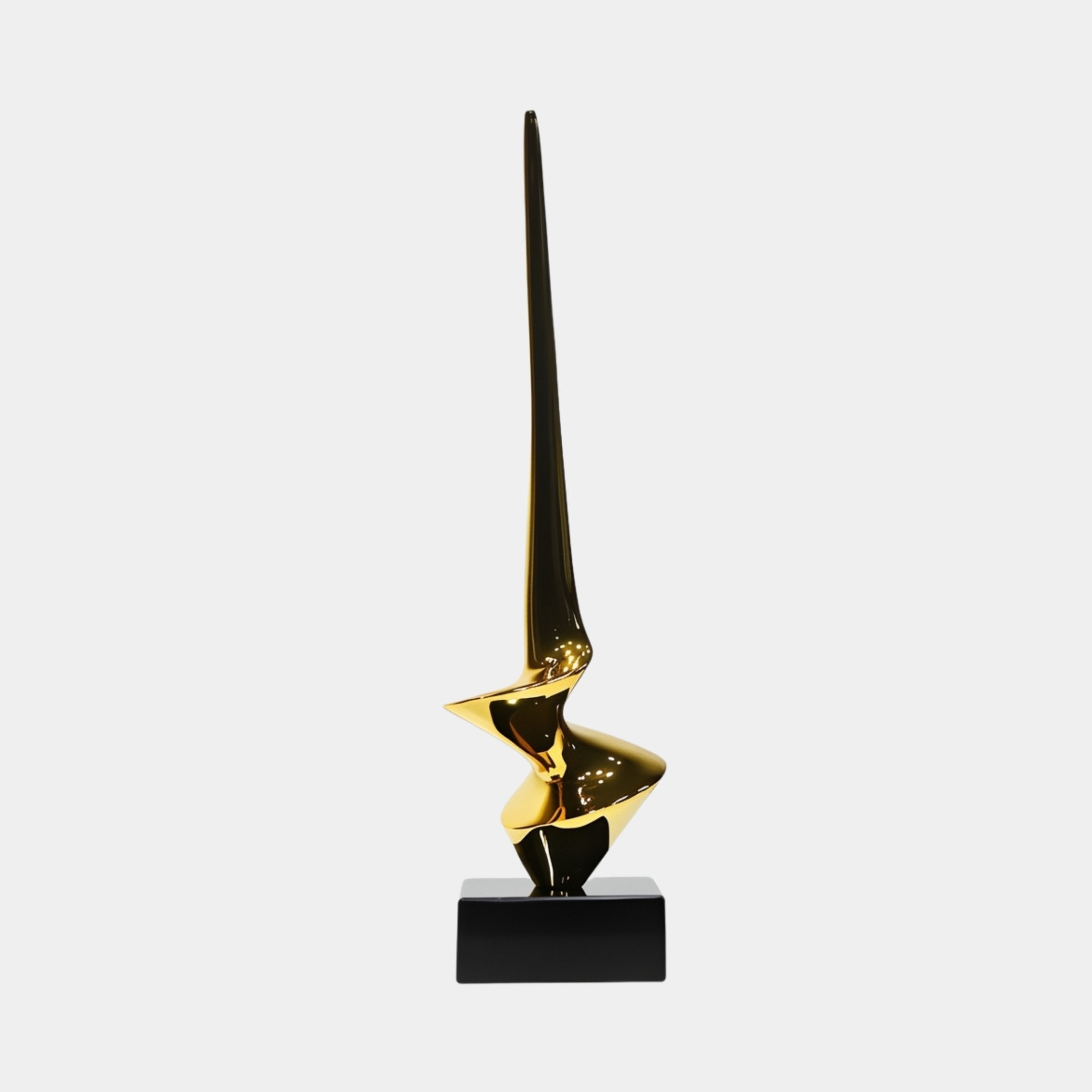 Ashleigh Gold Abstract Sculpture - 64cm