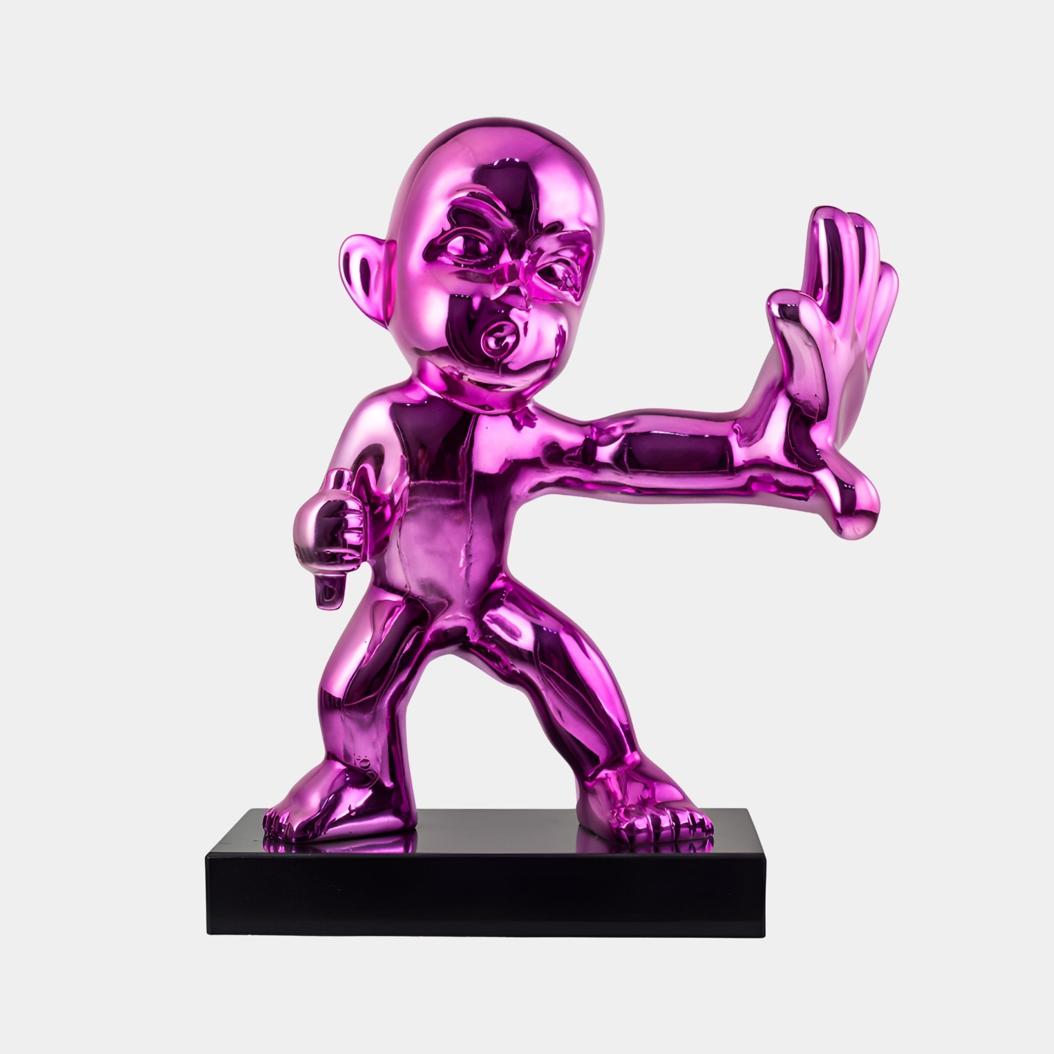 Ashbrook Silver Figure Sculpture - 59cm
