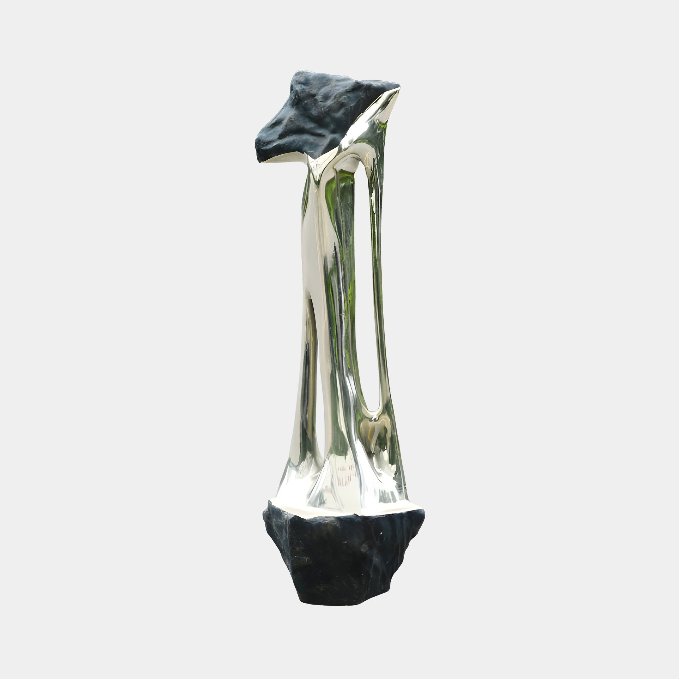 Ashstow Silver Figure Sculpture - 150cm