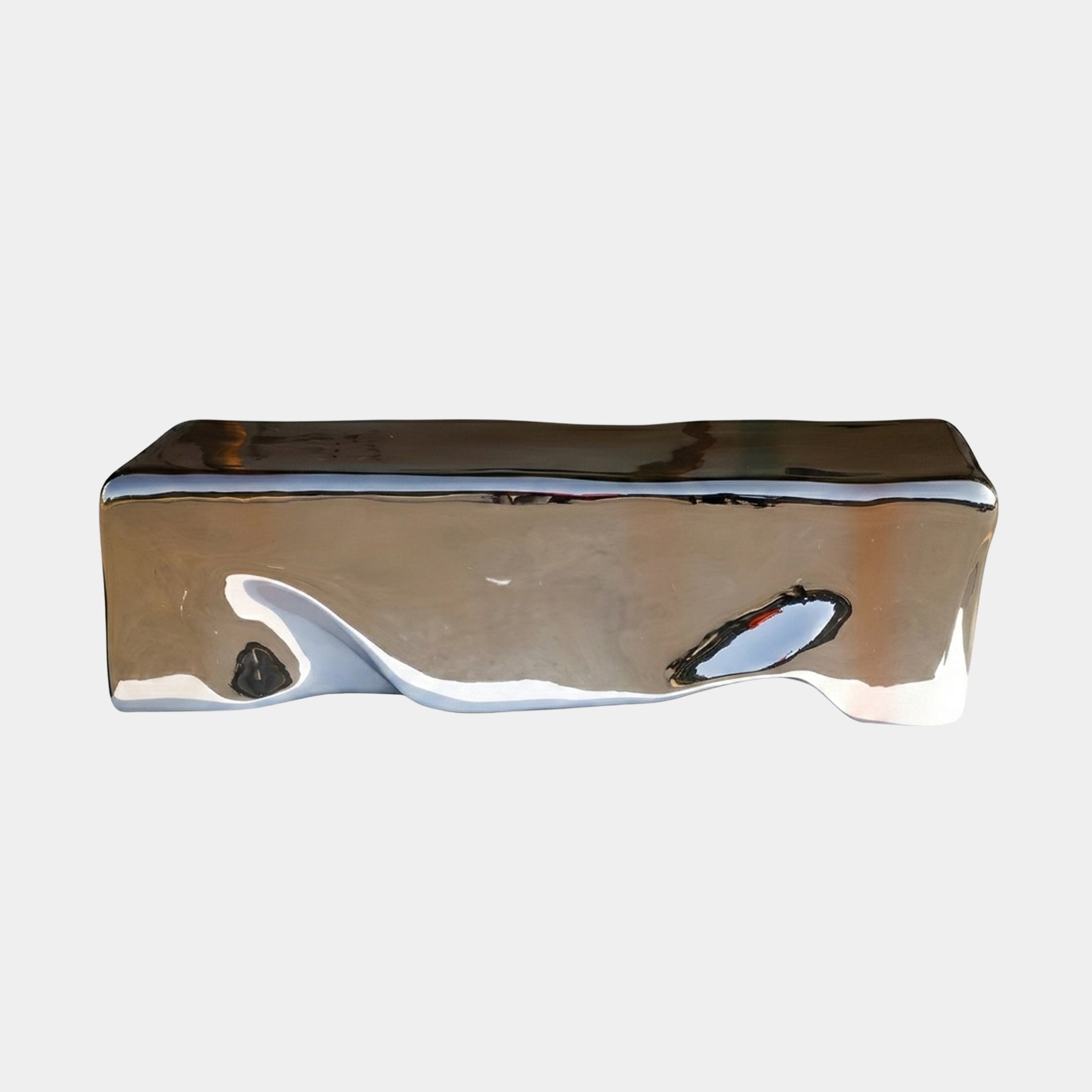 Bramley Gold Abstract Sculpture - 190cm