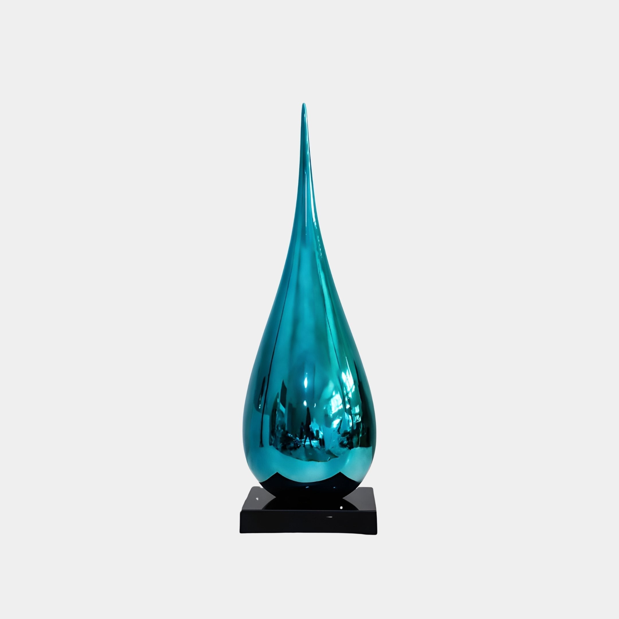 Bramby Blue Water Drop Sculpture - 95cm