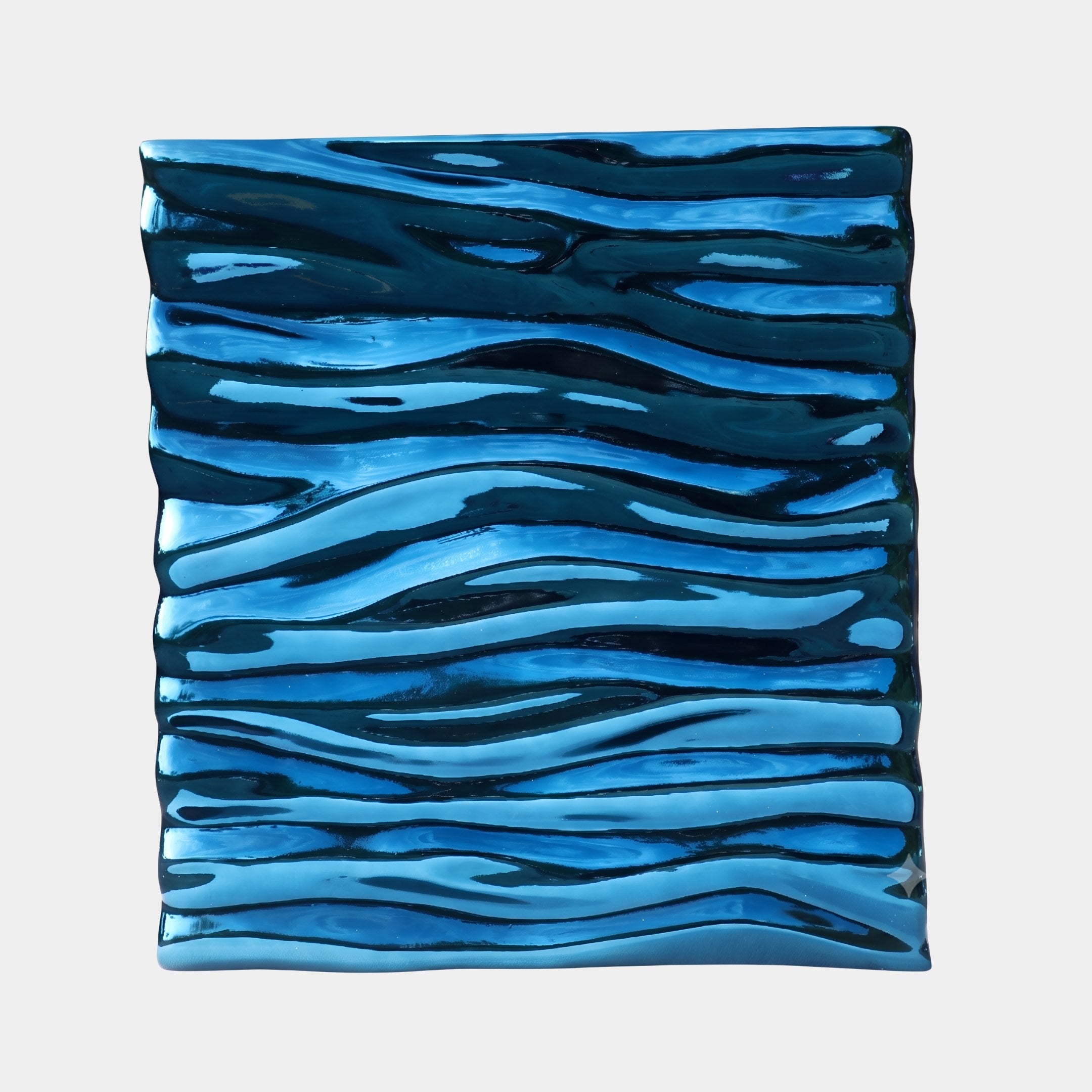 Runswick Blue Wave Sculpture - 68cm