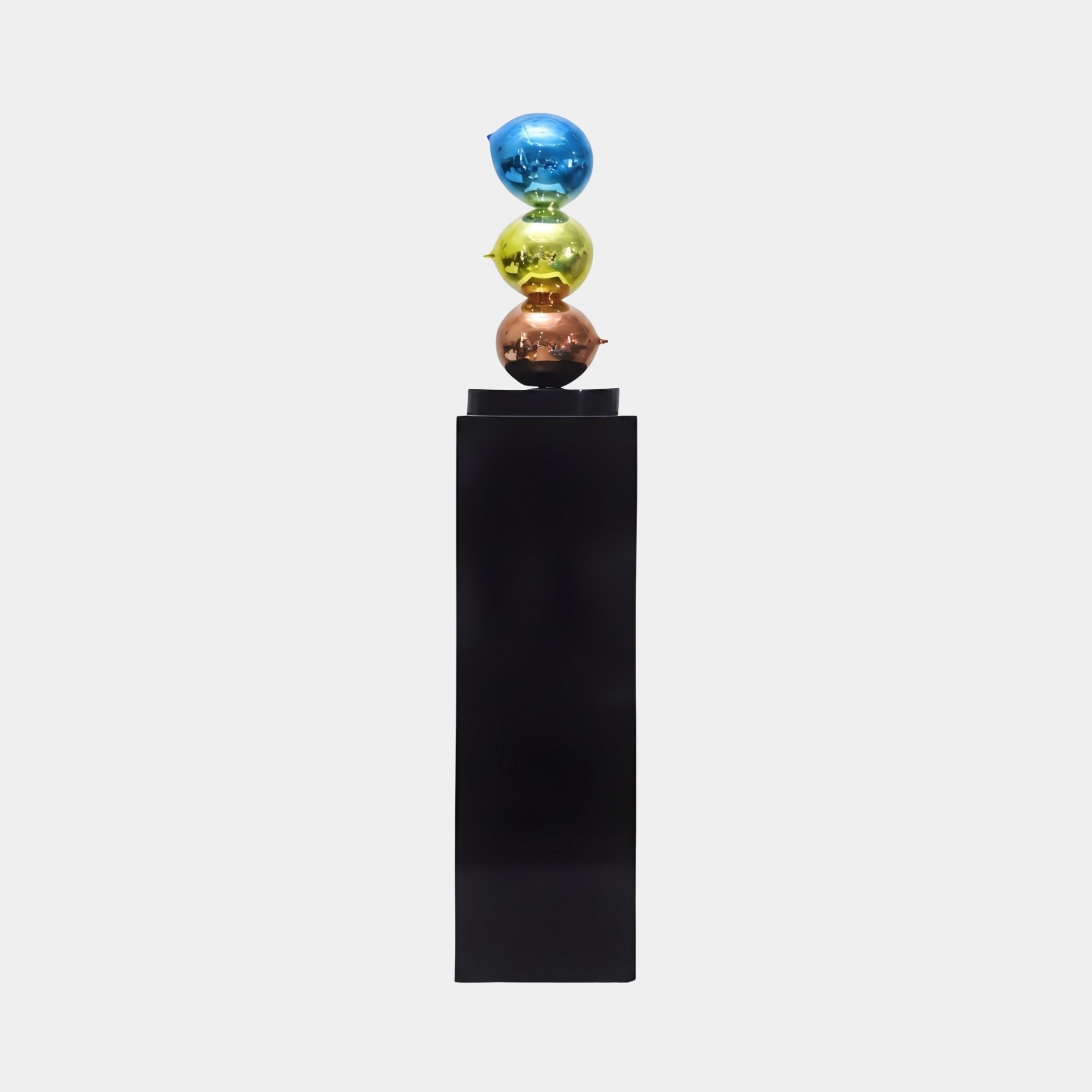 Bramwold Black Totem Sculpture - 58cm
