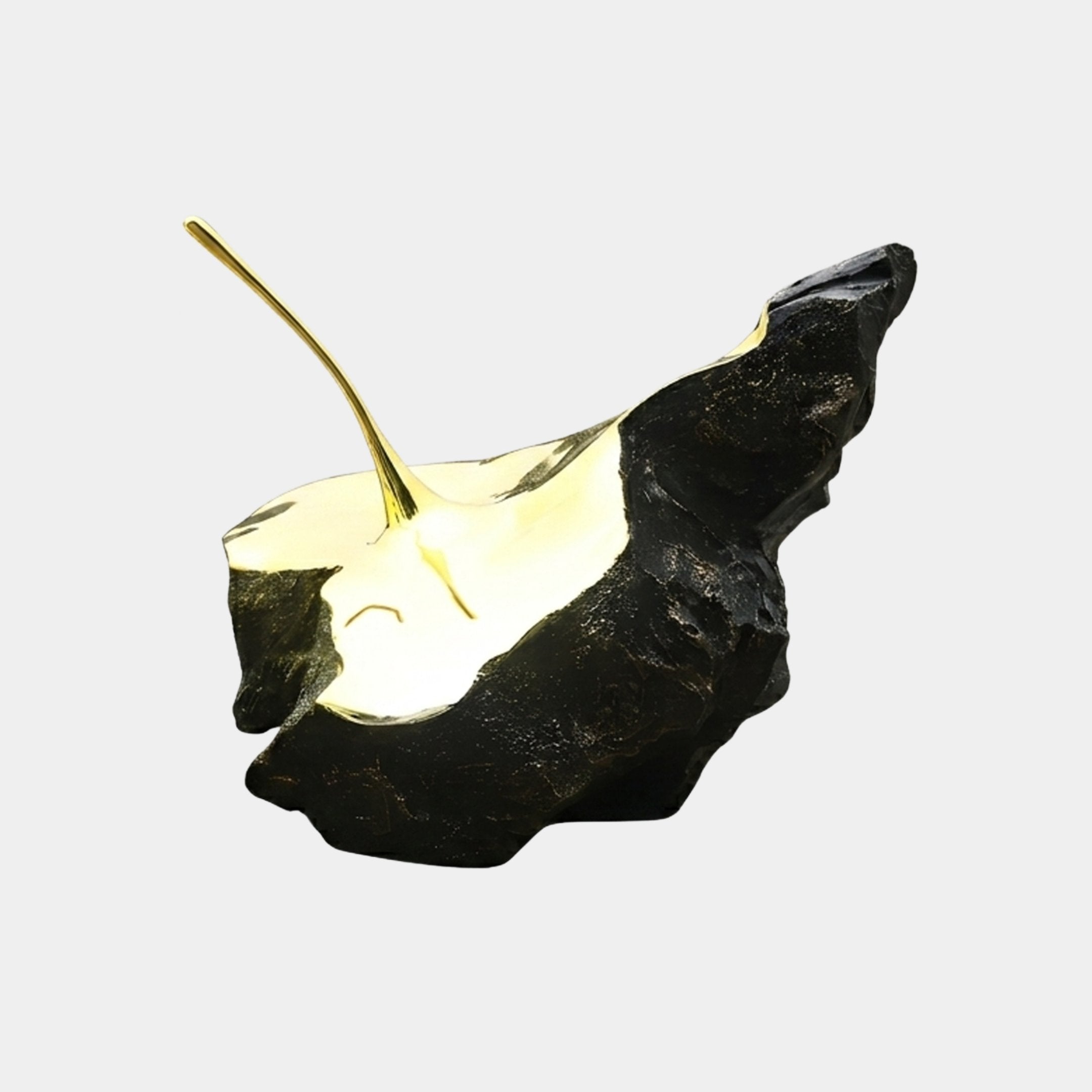 Brambeck Gold & Black Rock Sculpture - 65cm