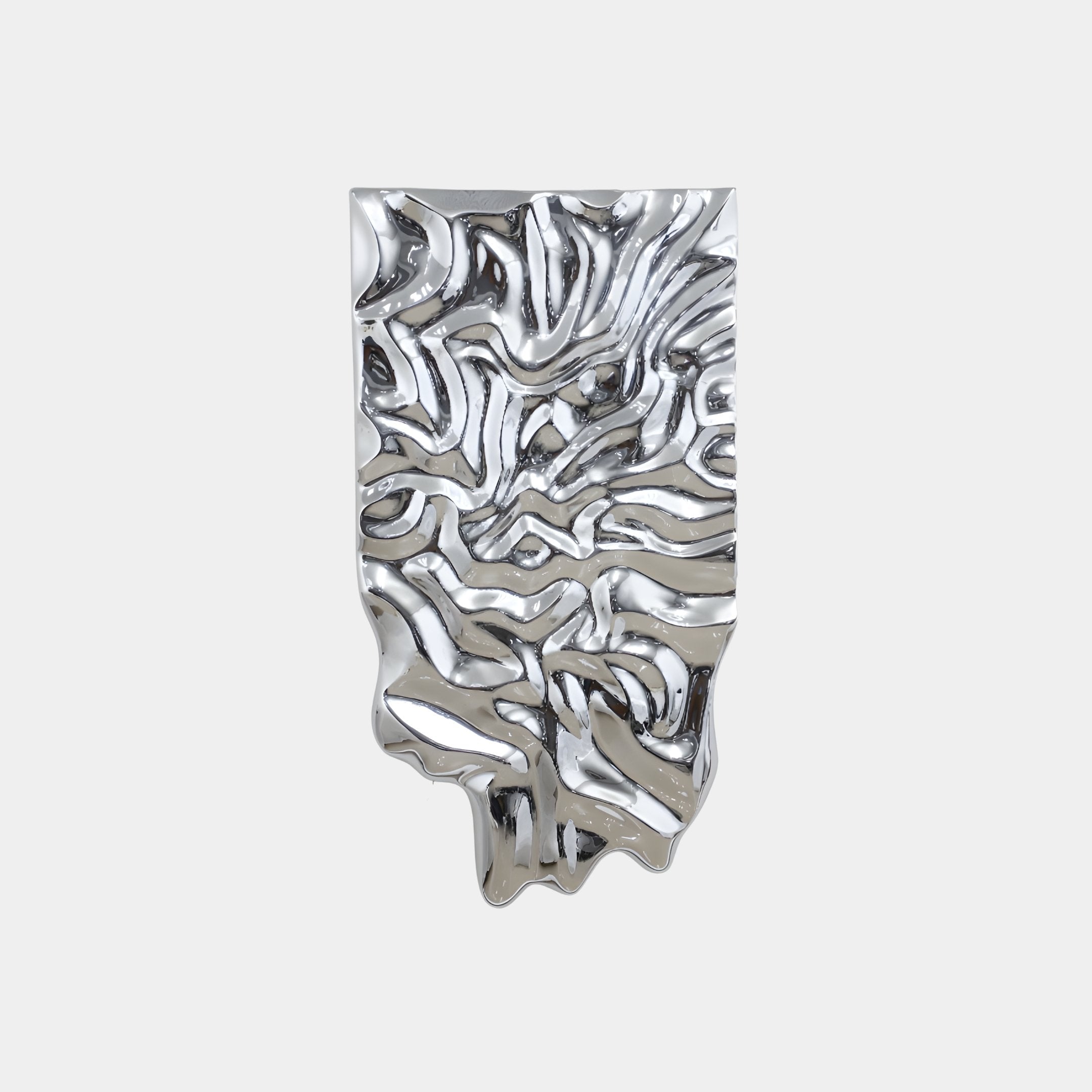 Bramborough Silver Abstract Sculpture - 150cm