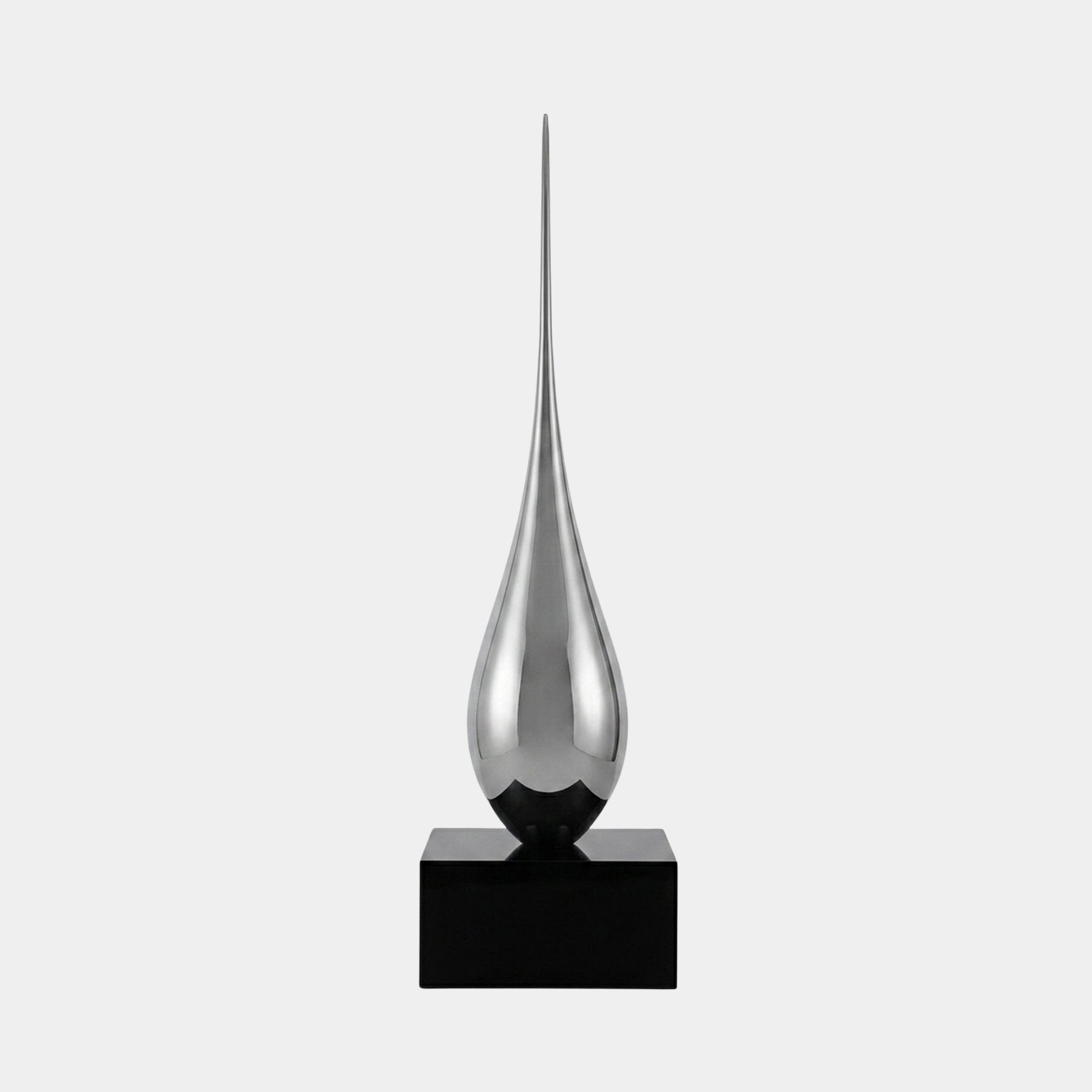 Bramcliffe Silver & Black Water Drop Sculpture - 250cm