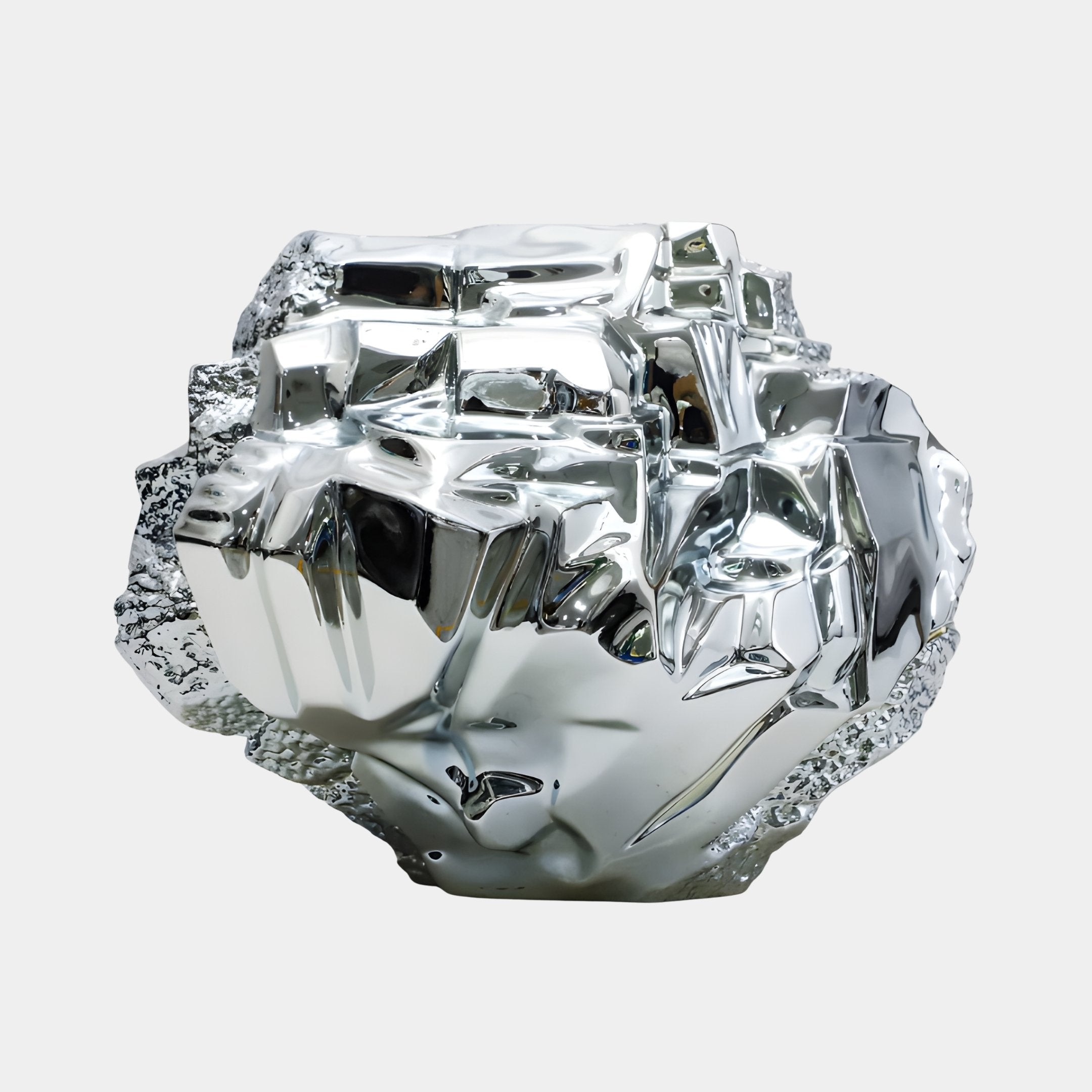 Bramstone Silver Abstract Sculpture - 57cm