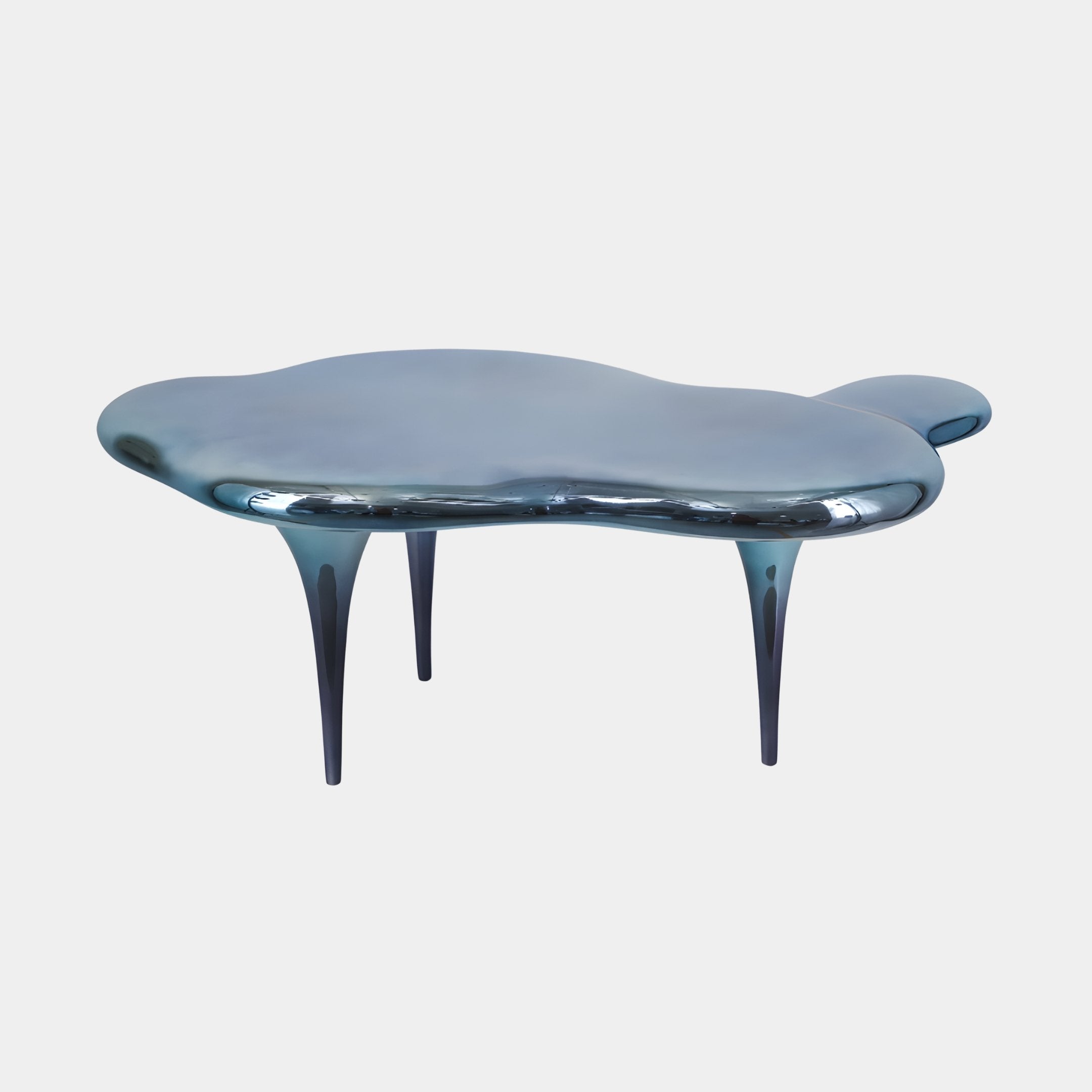 Ravendale Blue Boomerang Coffee Table - 105cm