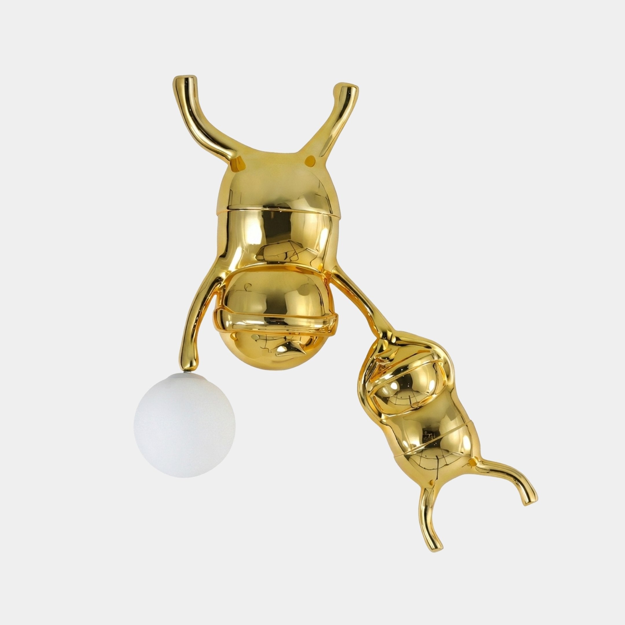Brookbourne Gold & Silver Monkey Sculpture - 100cm