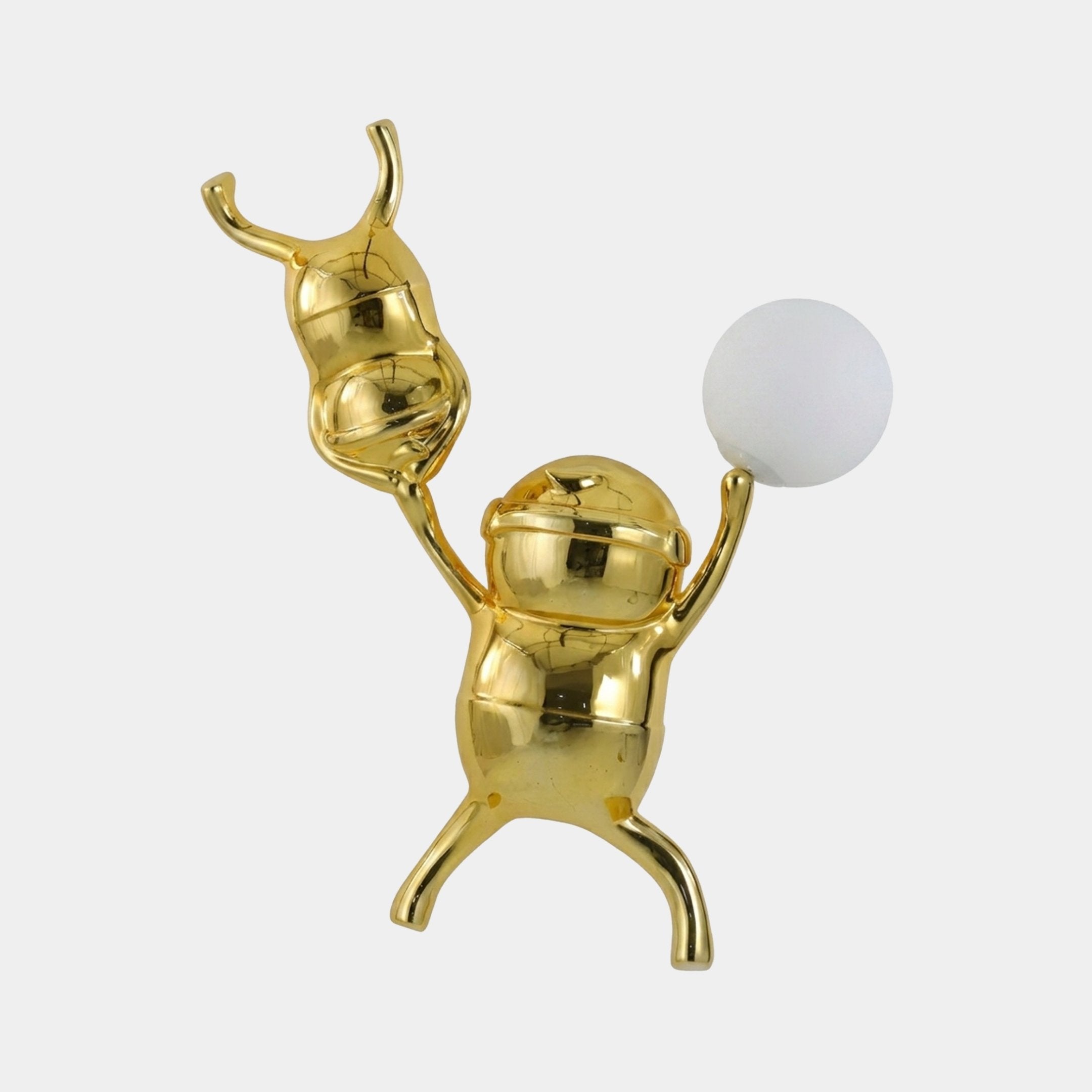 Brookford Gold & Silver Acrobat Figure Sculpture - 109cm