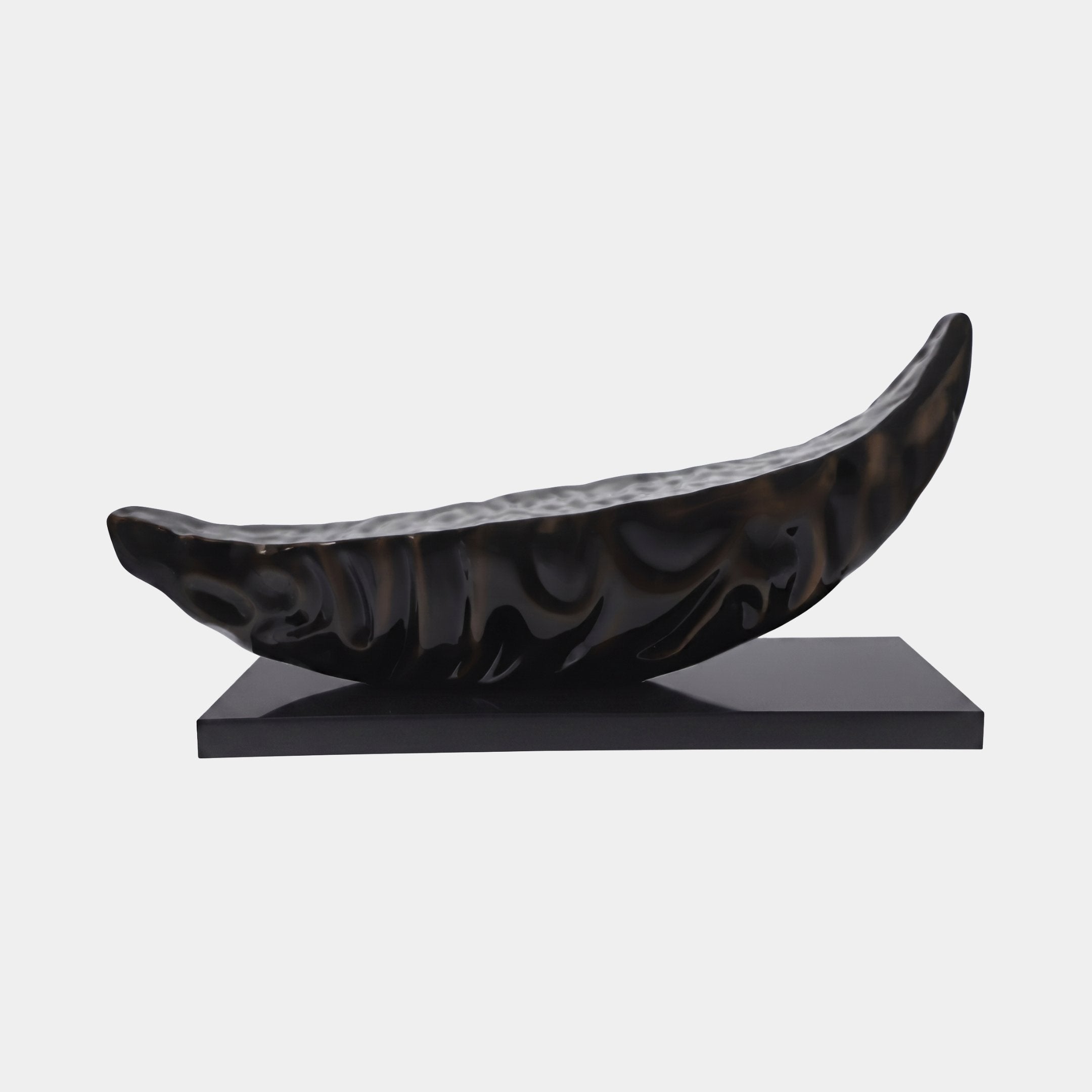 Brookgate Black Abstract Sculpture - 140cm