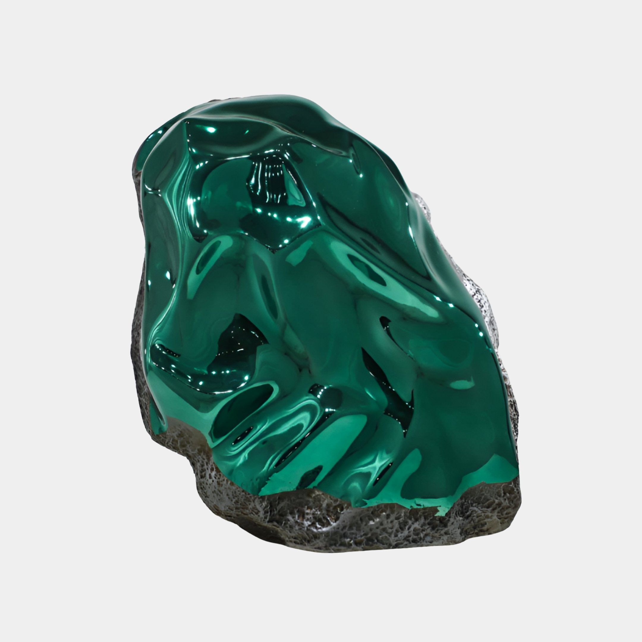 Brookborough Green Abstract Sculpture - 60cm