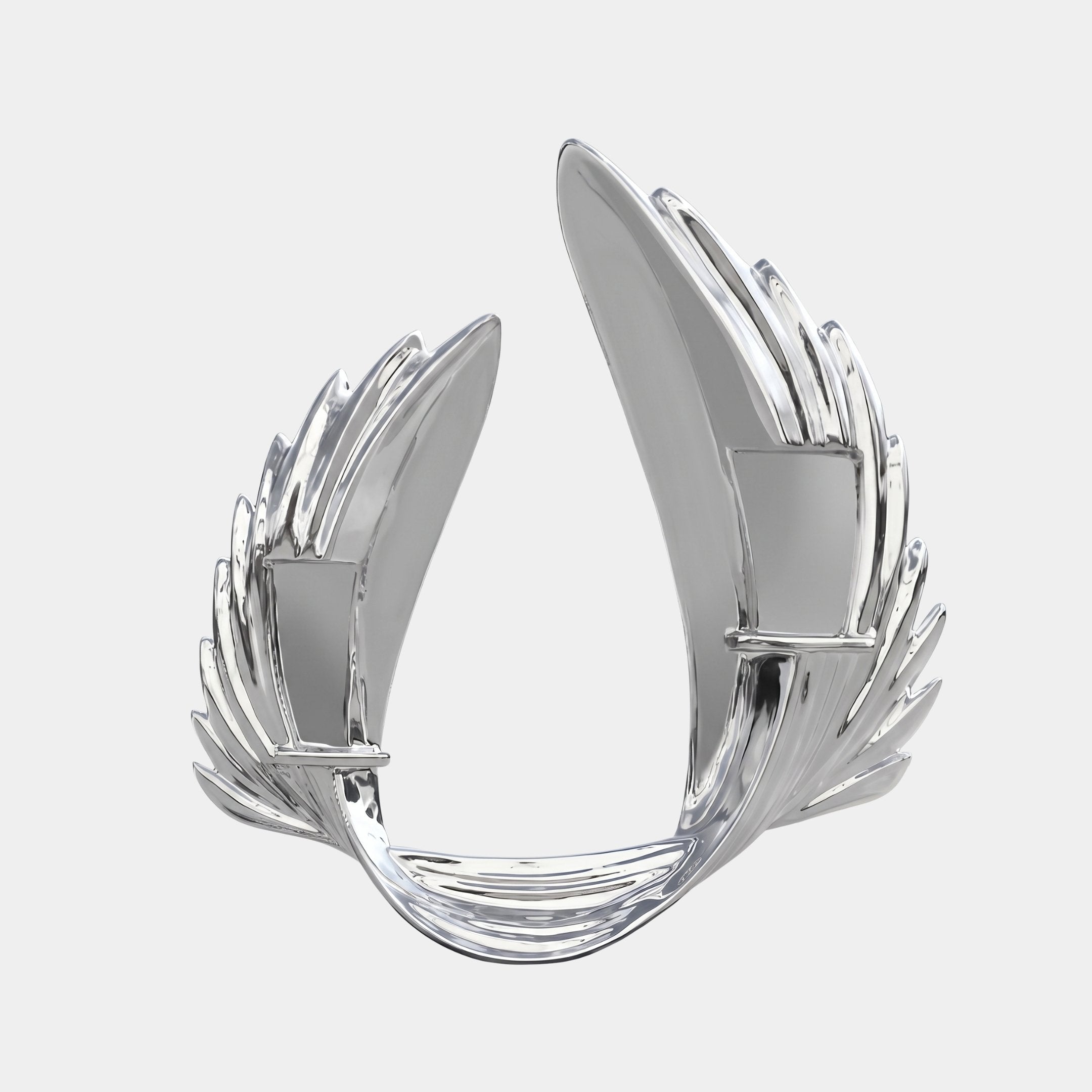 Brookbury Blue & White Abstract Sculpture - 130cm