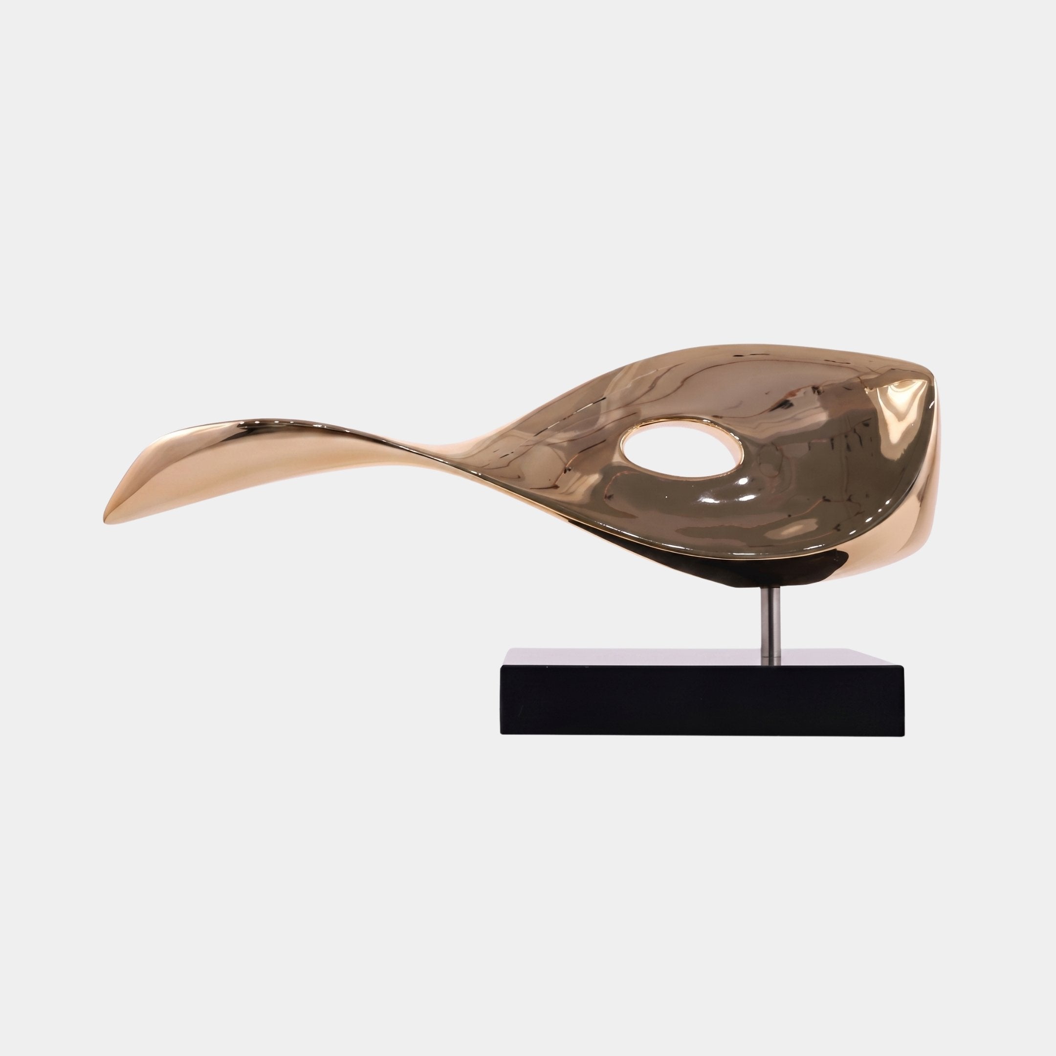 Brookland Bronze & Copper Abstract Sculpture - 80cm