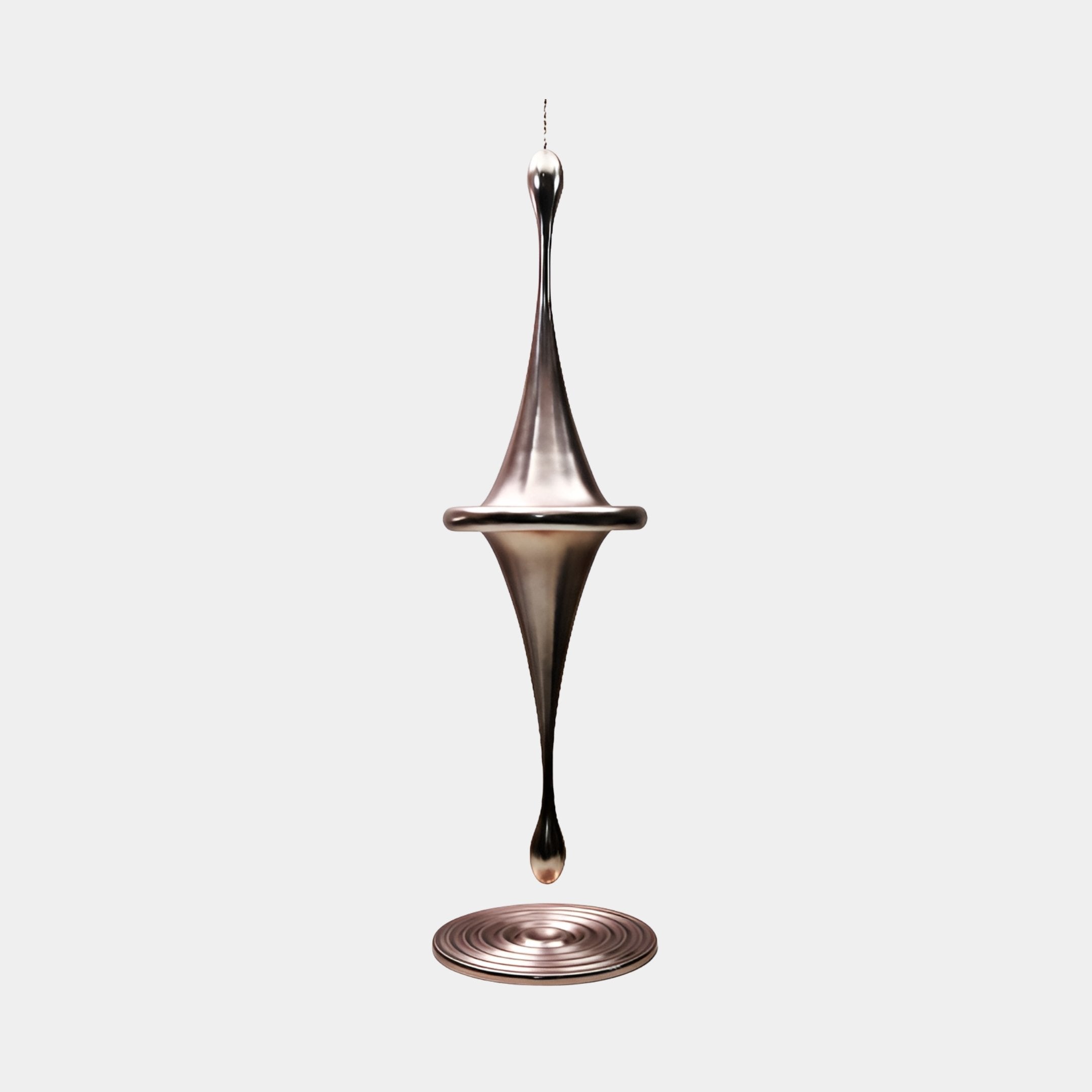 Brookstone Silver Abstract Sculpture - 135cm