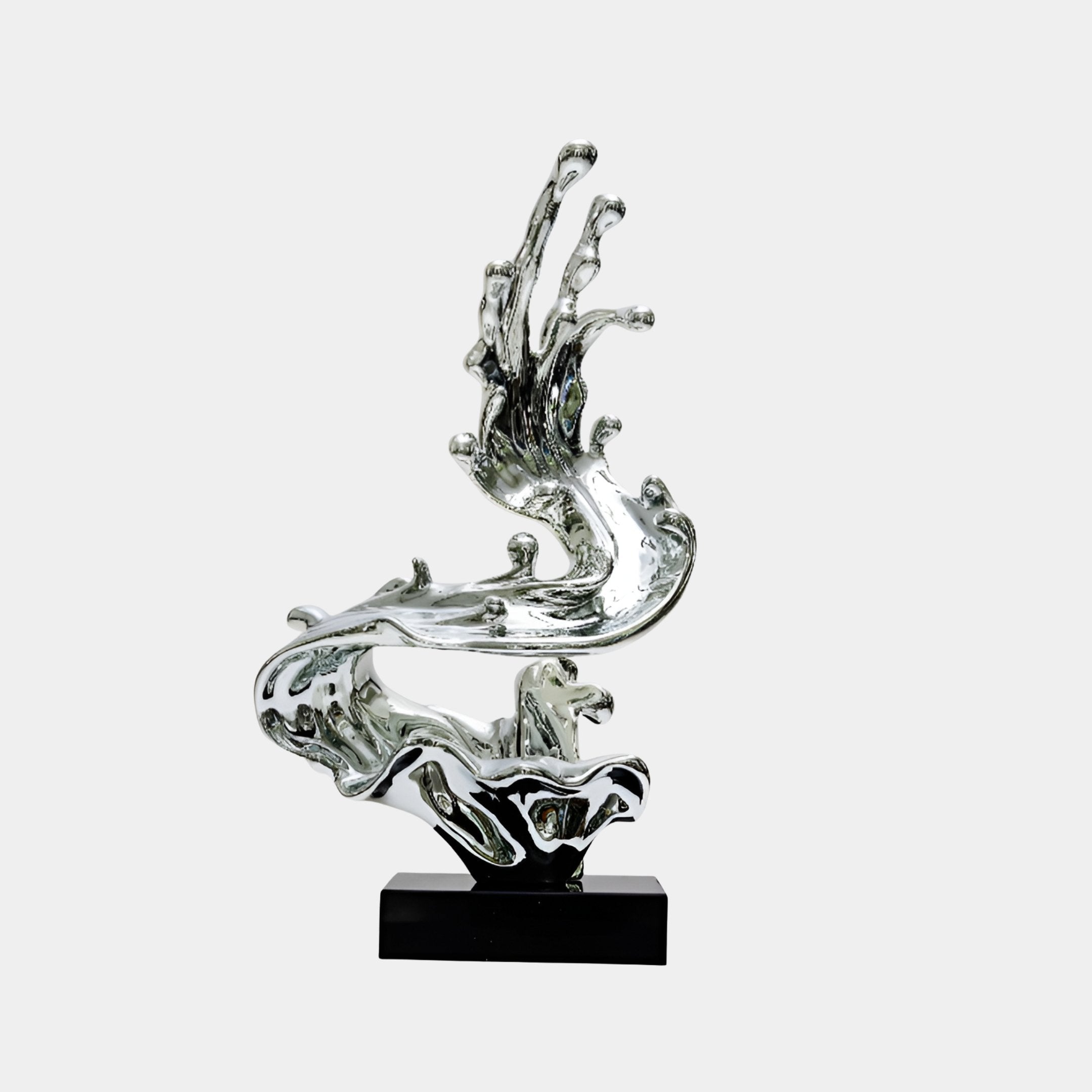 Brookbrook Silver Splash Sculpture - 75cm