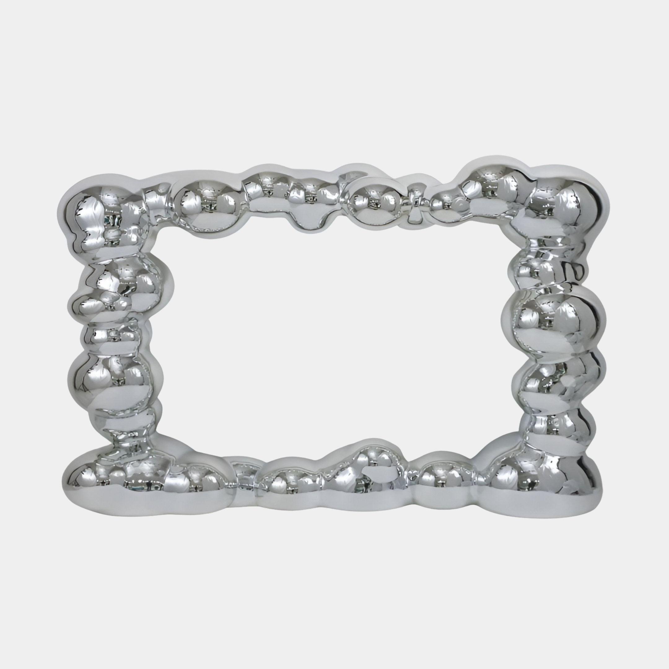 Burnend Silver Frame Sculpture - 170cm
