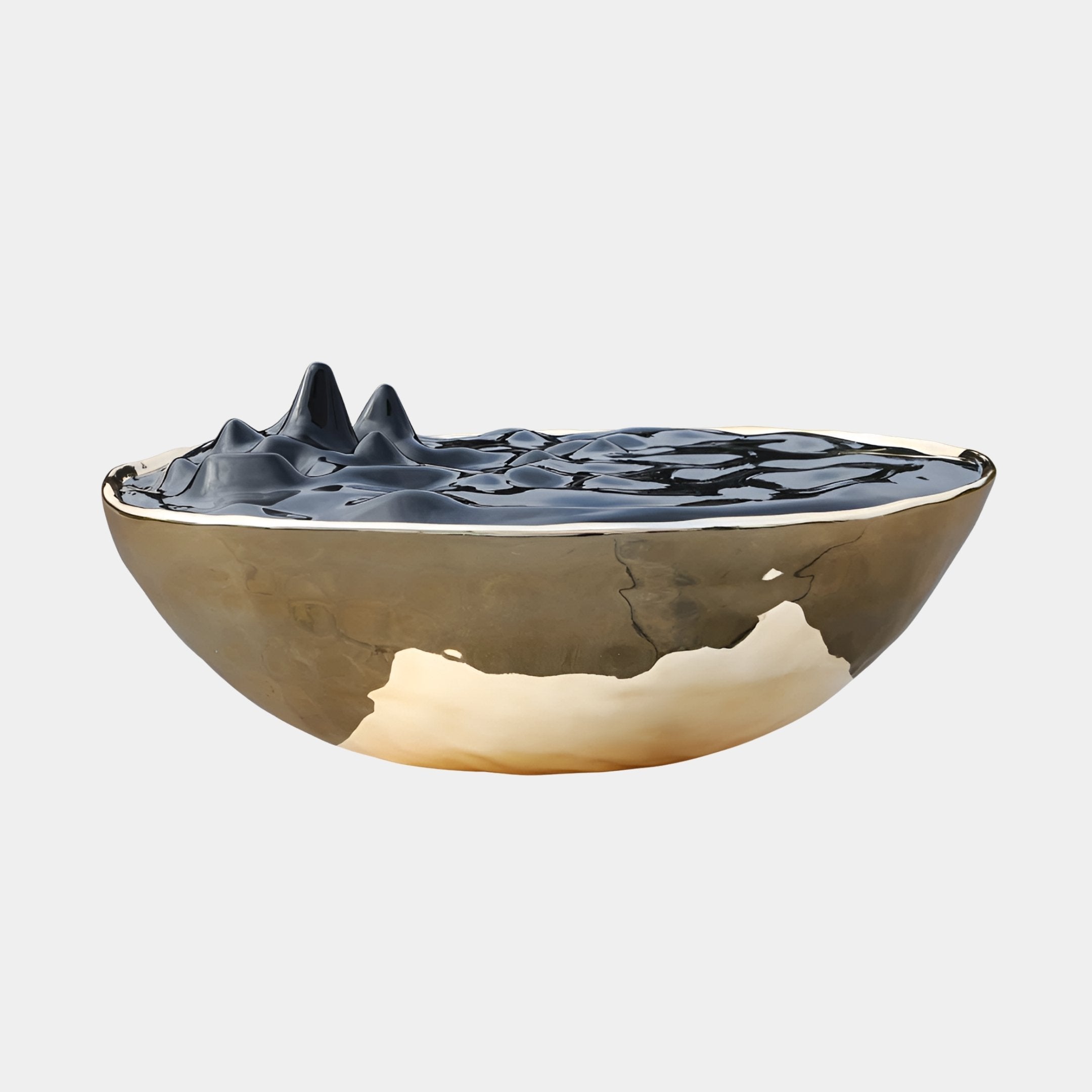 Burnlow Bronze & Blue Bowl - 160cm