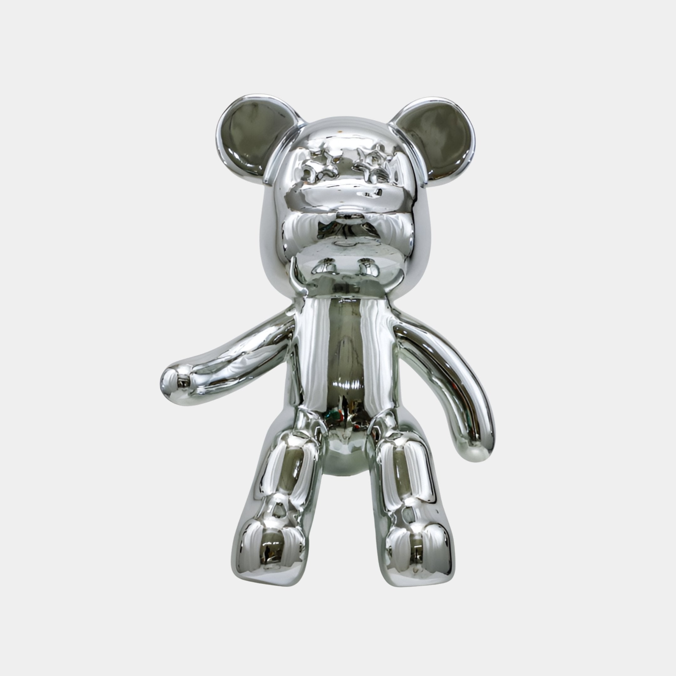 Caldfield Silver Bear Sculpture - 77cm