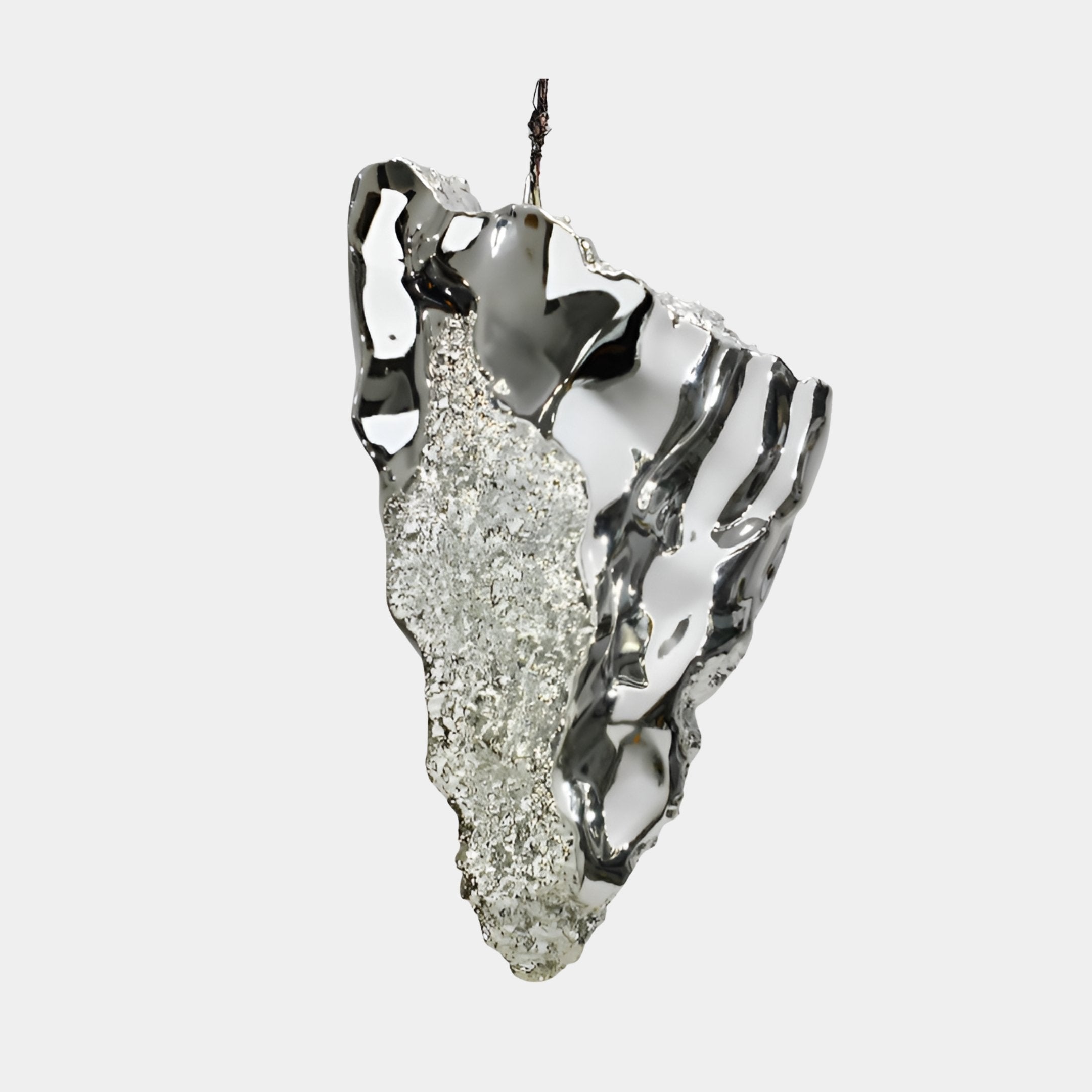 Caldhurst Silver Abstract Sculpture - 37cm
