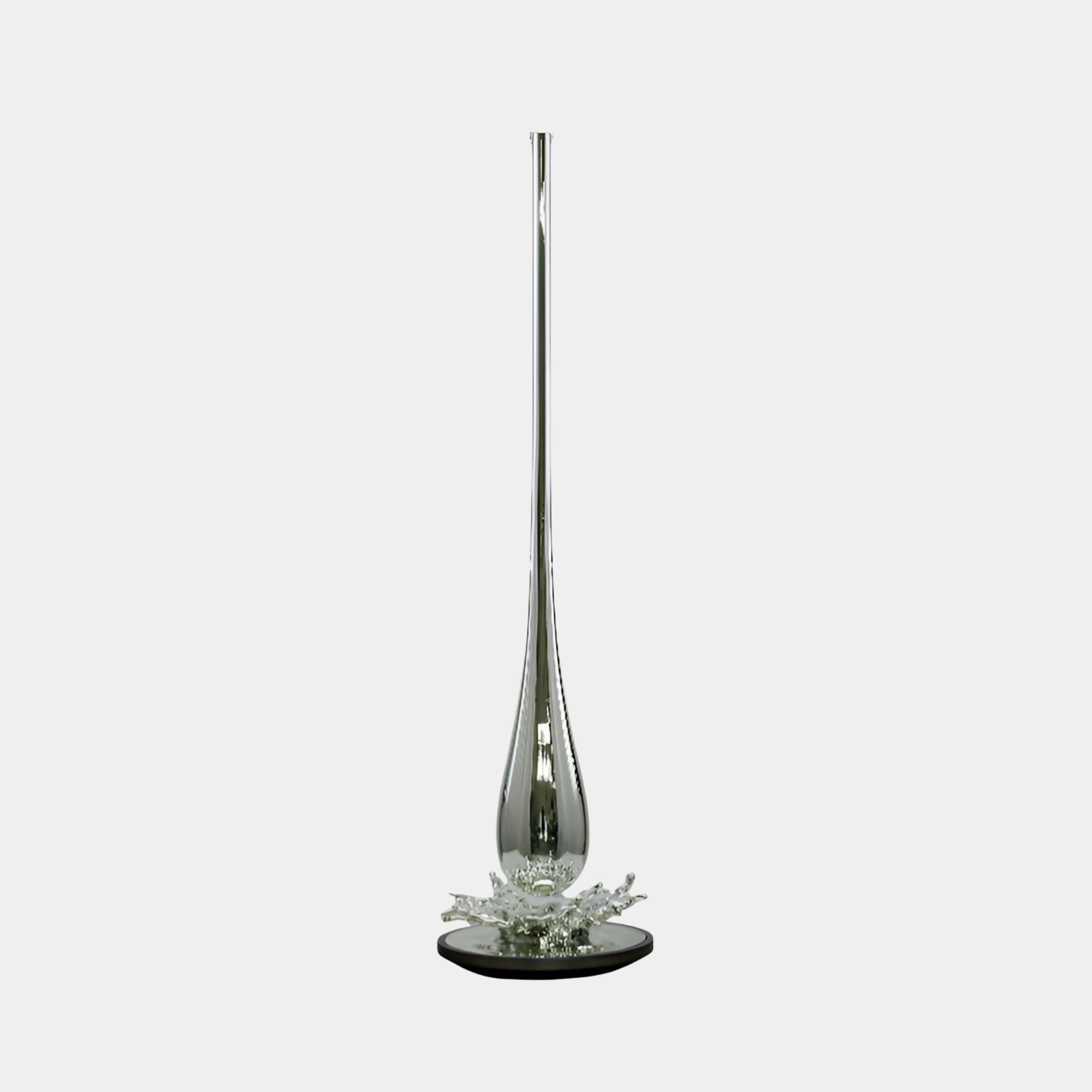 Caldlow Silver Abstract Sculpture - 178cm