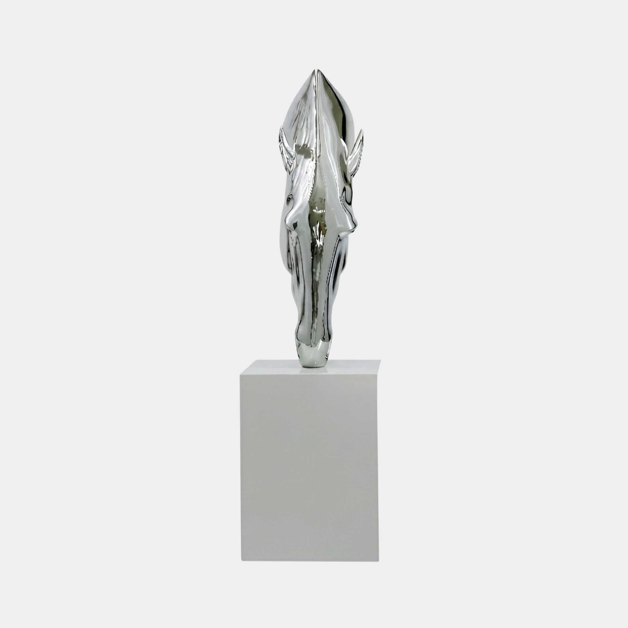 Caldhope Silver Abstract Sculpture - 160cm