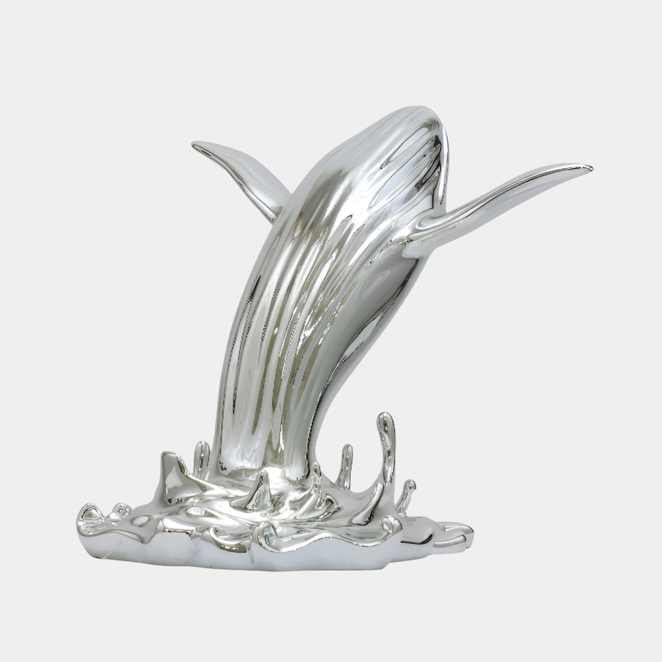 Cranfield Silver Splash Sculpture - 55cm