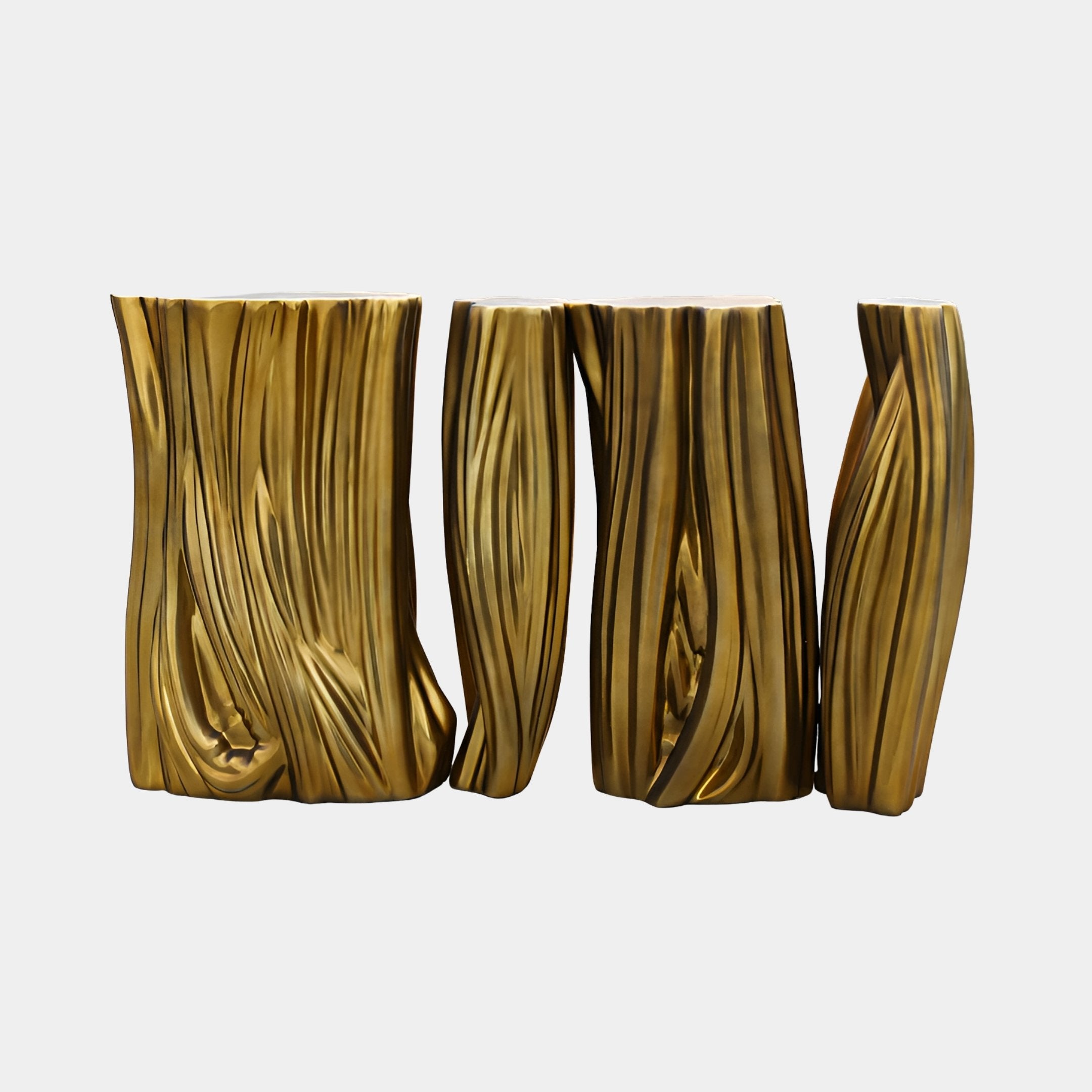 Cranby Gold Abstract Sculpture - 140cm