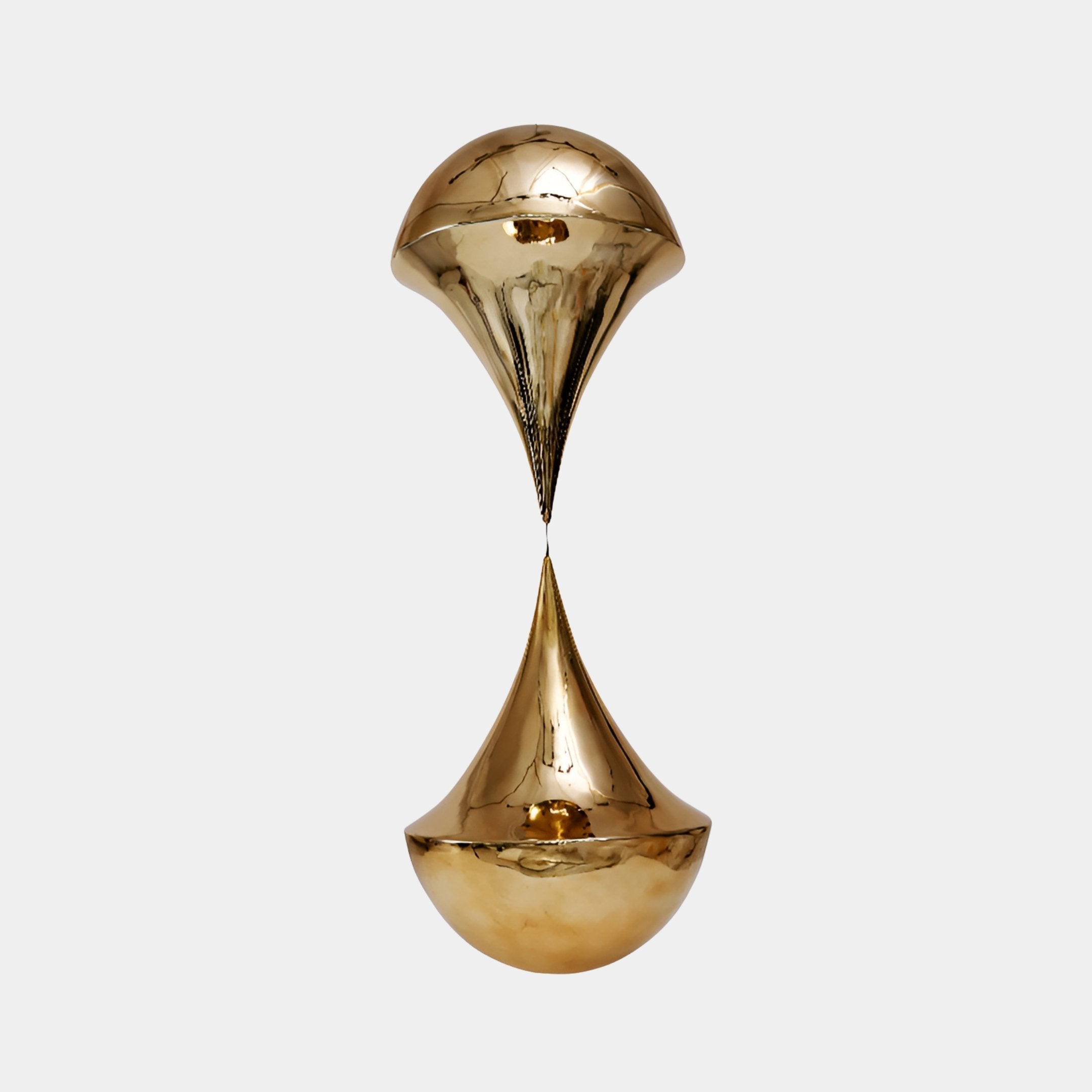 Crandon Gold Water Drop Sculpture - 187cm