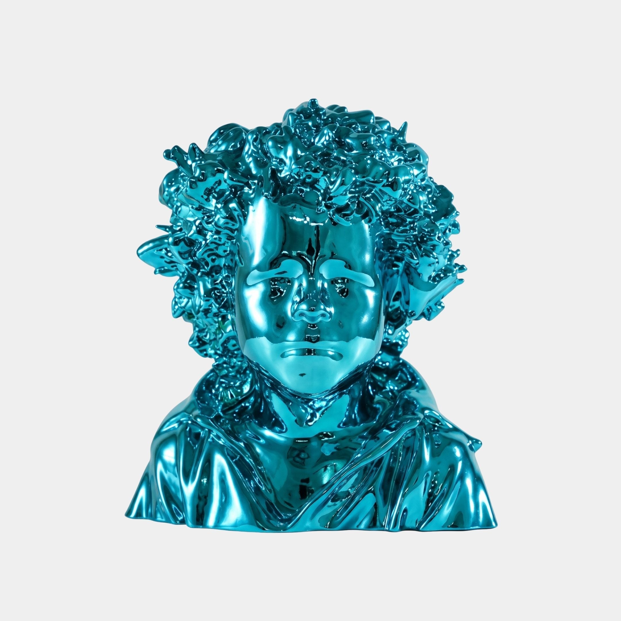 Crandale Blue Bust Sculpture - 40cm