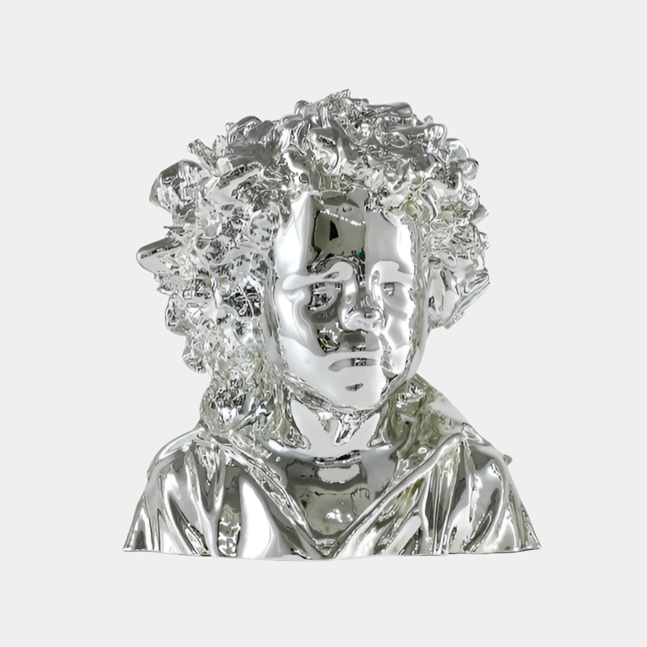 Crandale Silver Bust Sculpture - 40cm
