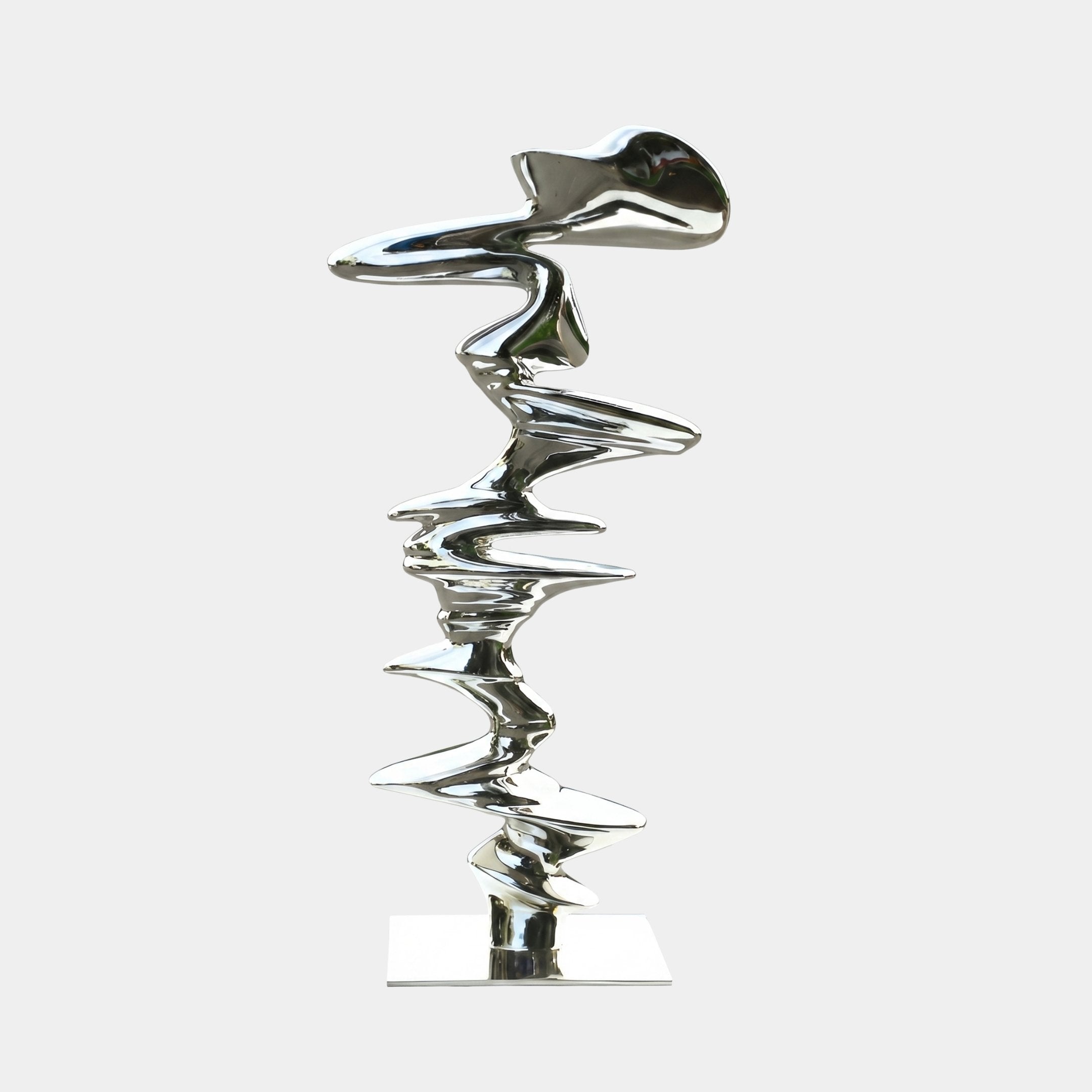Cranwood Silver Abstract Sculpture - 150cm