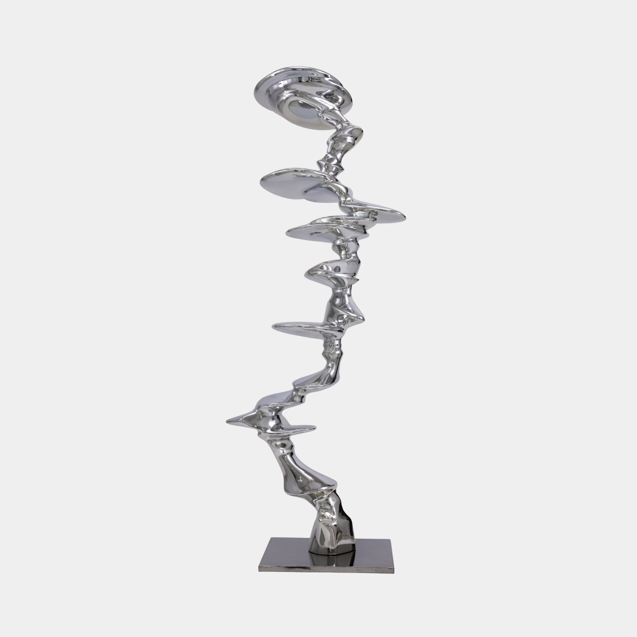 Cranborough Silver Abstract Sculpture - 172cm