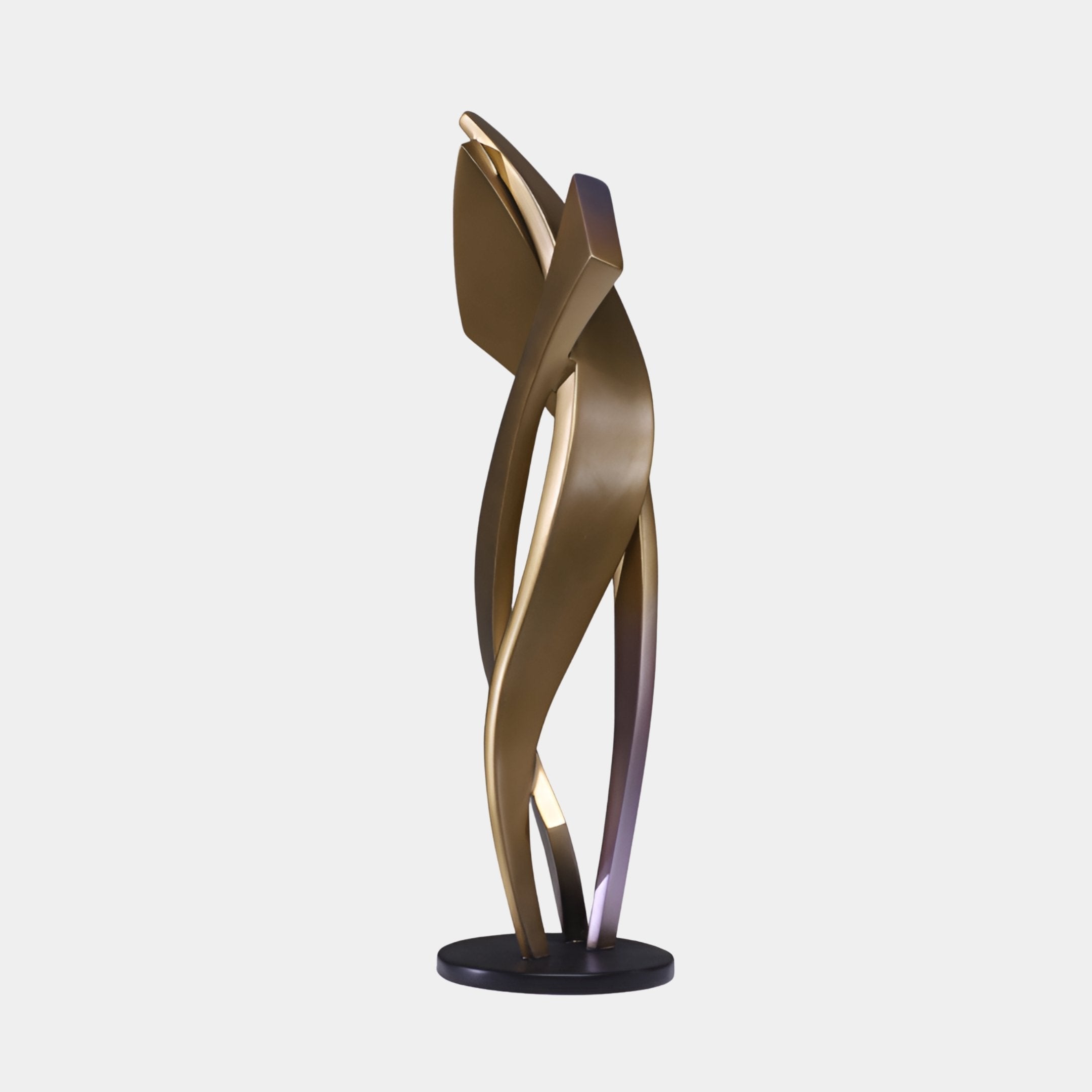 Cranstone Gold Abstract Sculpture - 25cm