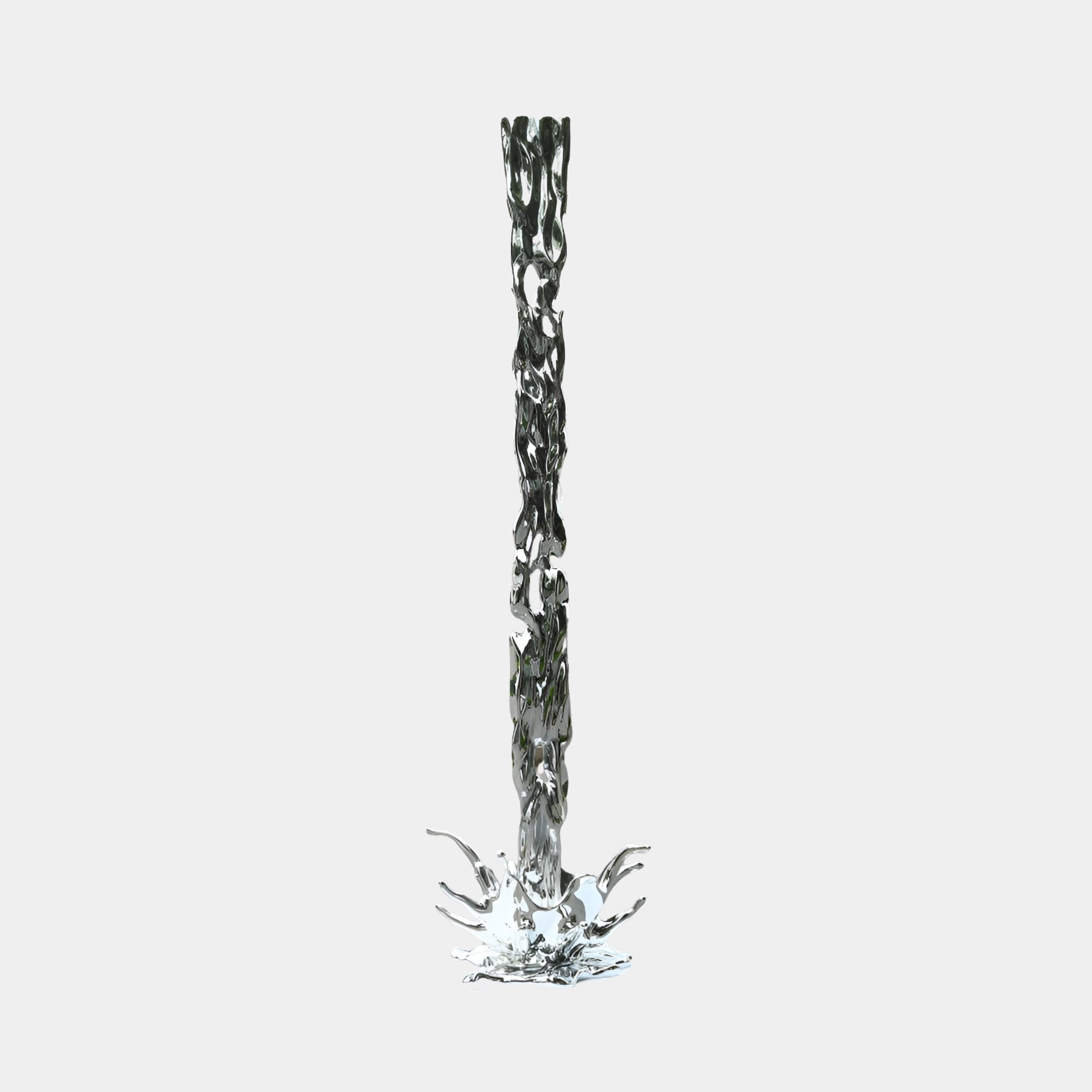 Dunwell Silver Abstract Sculpture - 300cm