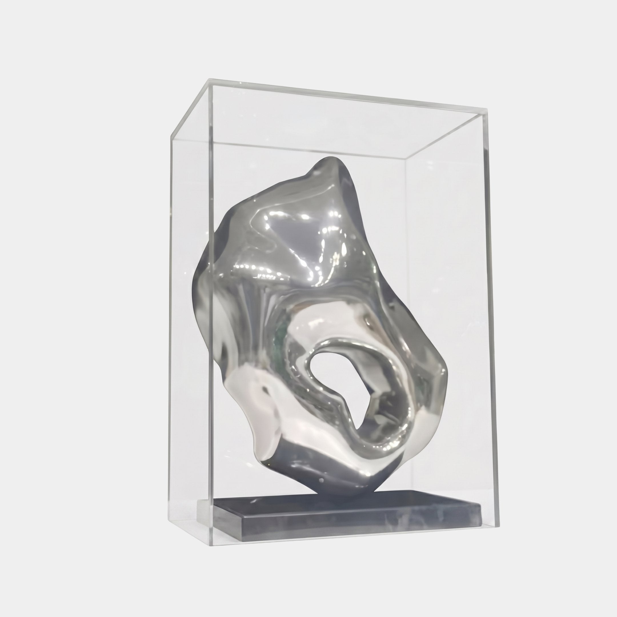 Duncote Silver Apple Sculpture - 66cm