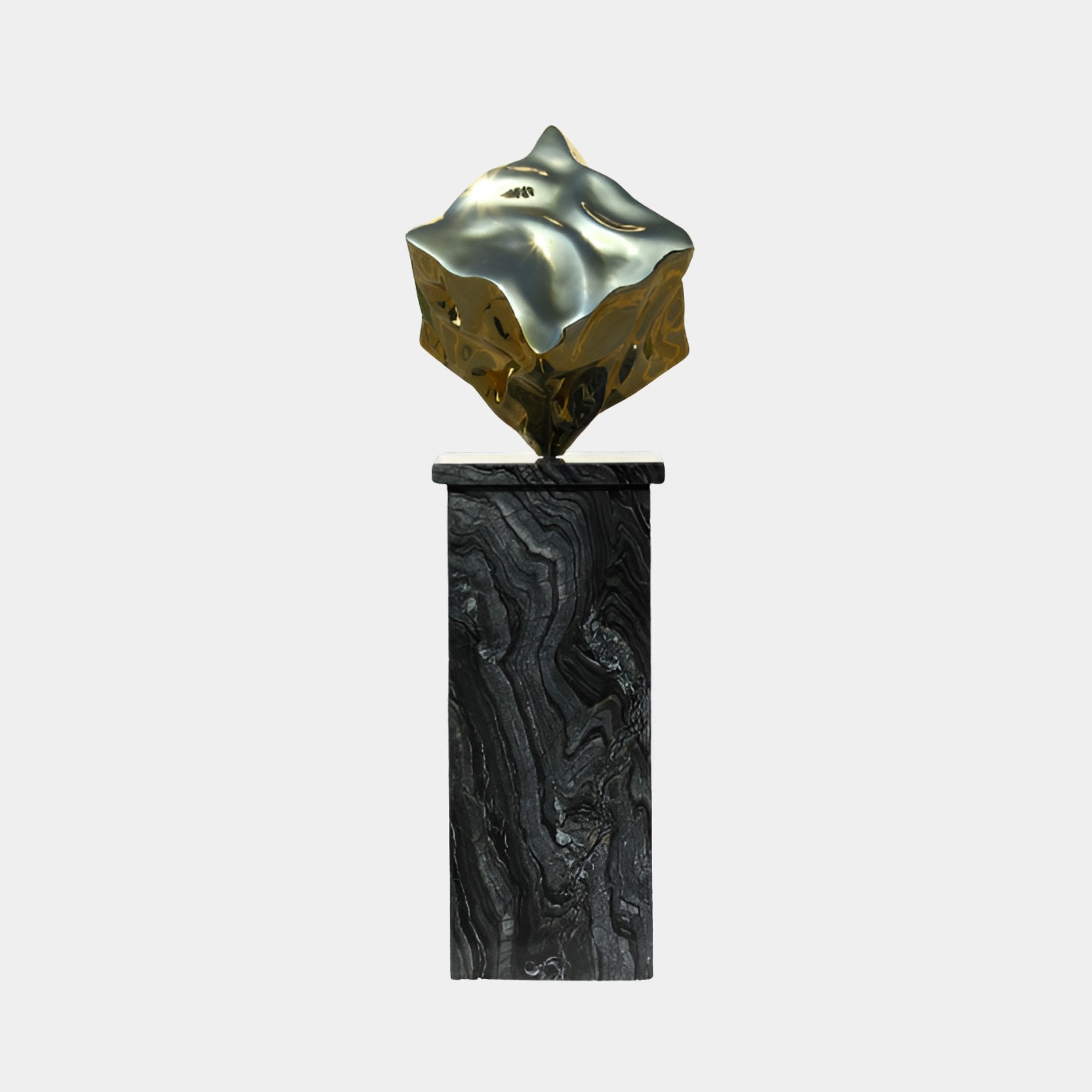 Eldcote Black & Bronze Abstract Sculpture - 179cm