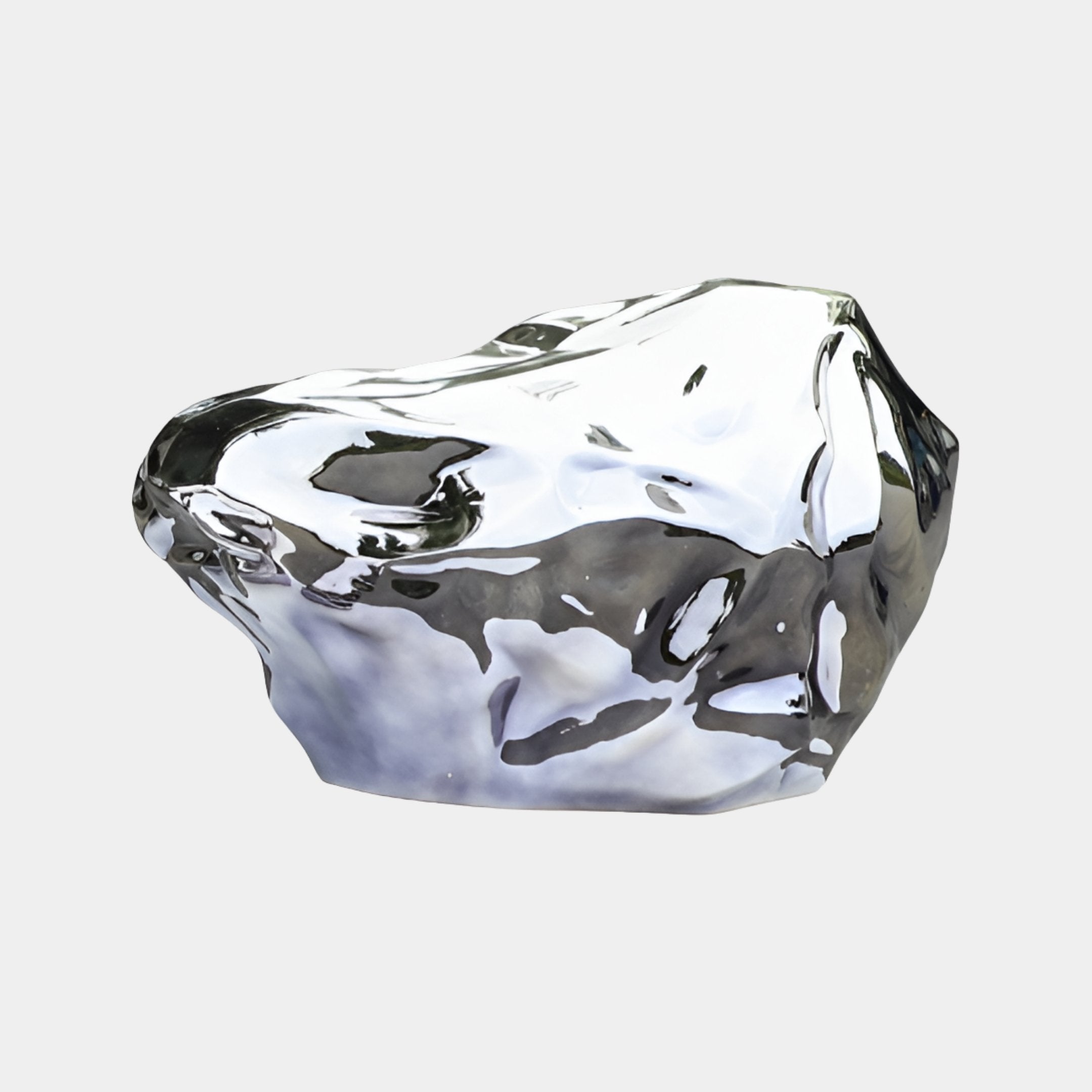 Eldwich Silver Rock Sculpture - 123cm