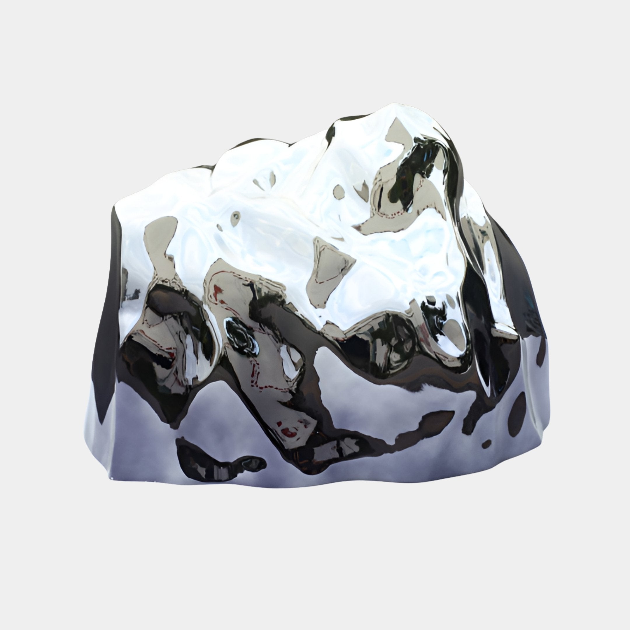 Fenby Silver Rock Sculpture - 81cm
