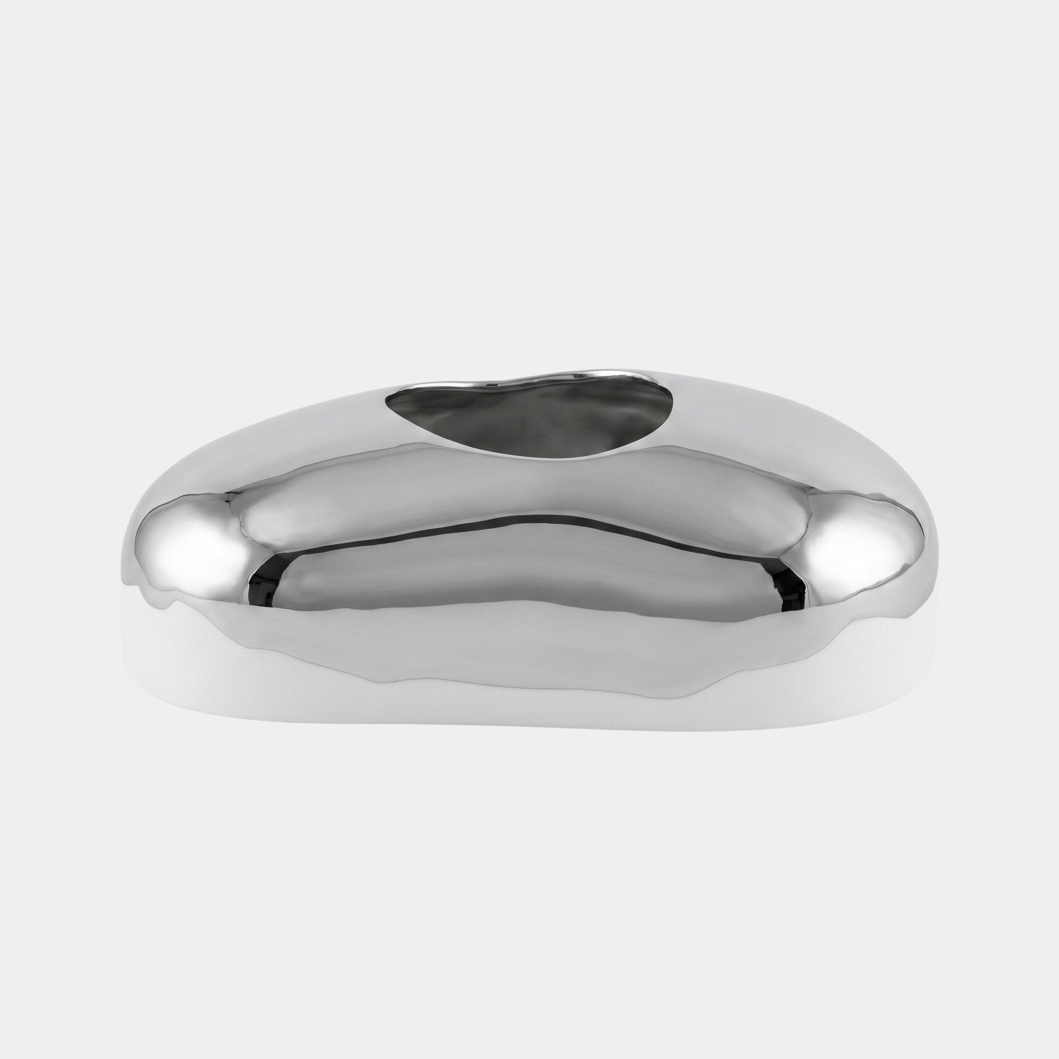 Fenmere Silver Abstract Sculpture - 100cm