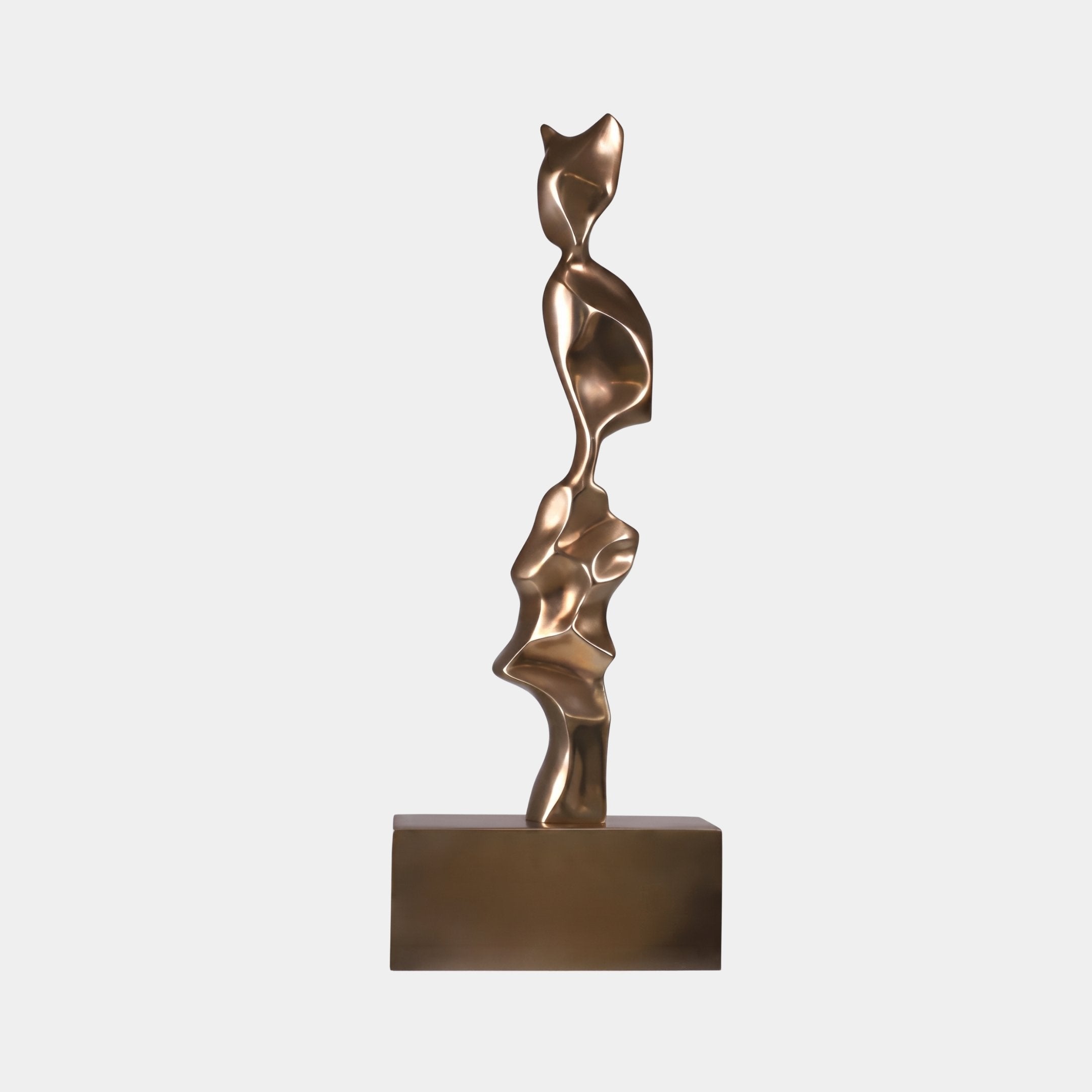 Fenland Bronze Abstract Sculpture - 130cm