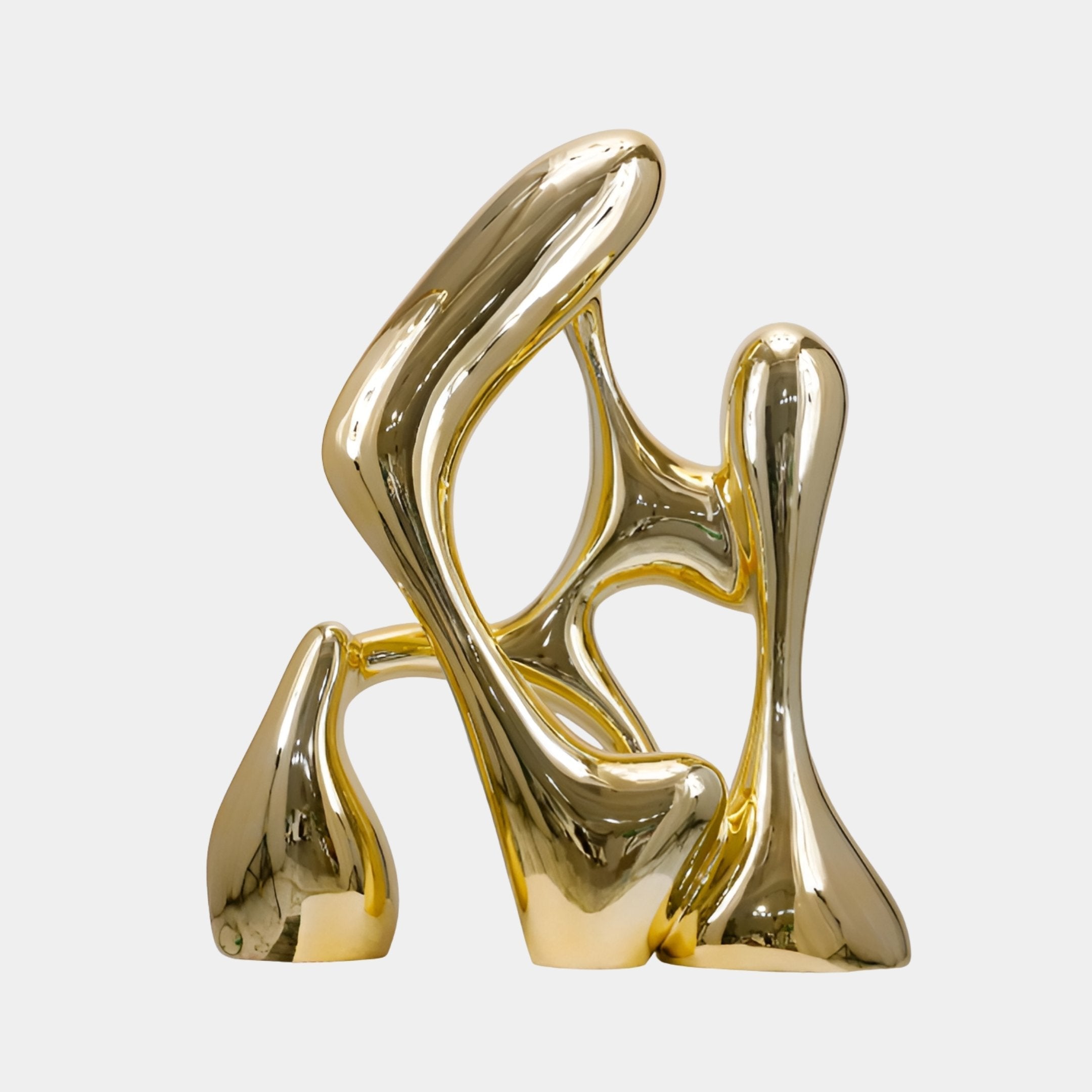 Glenham Gold Abstract Sculpture - 165cm
