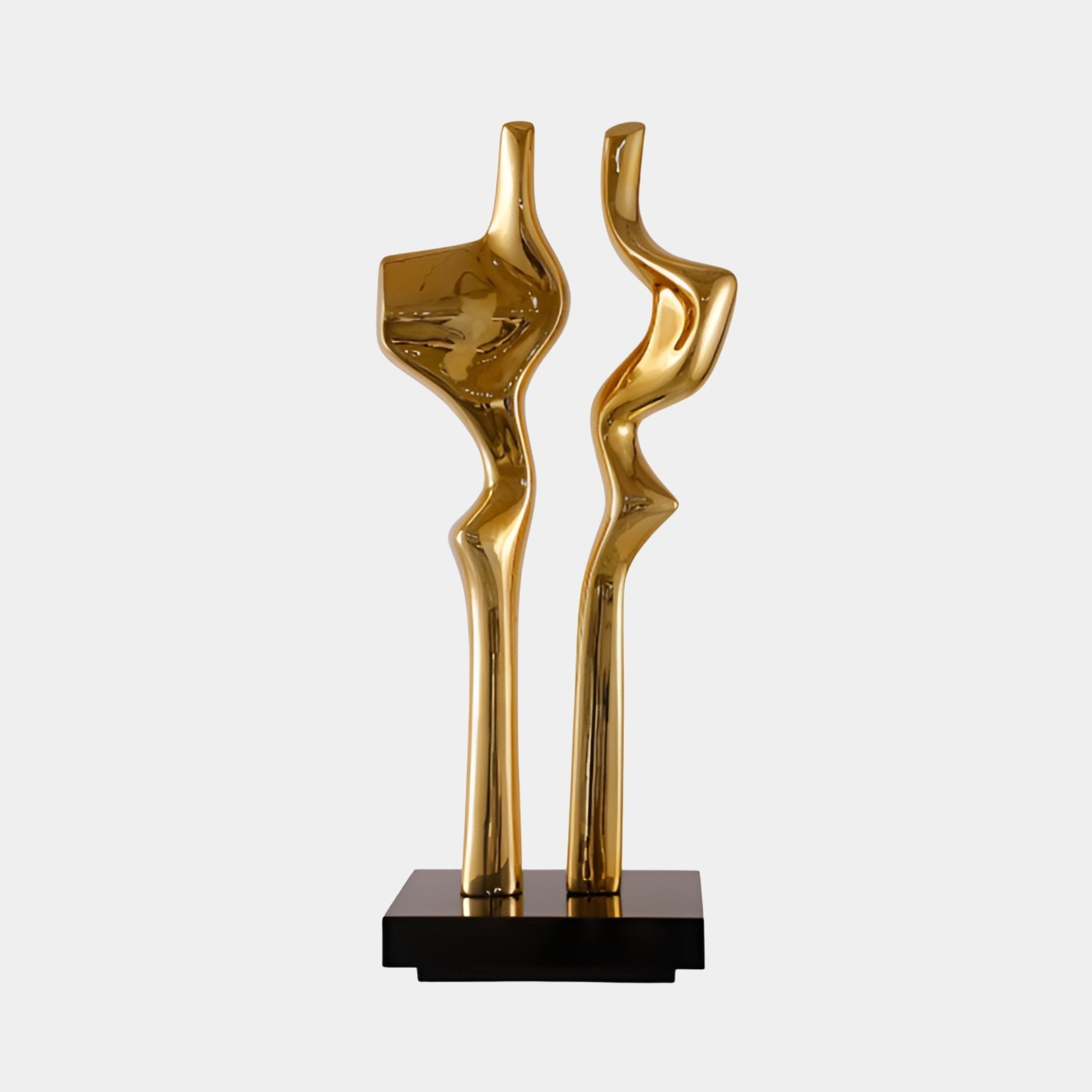Glencote Gold Abstract Sculpture - 125cm