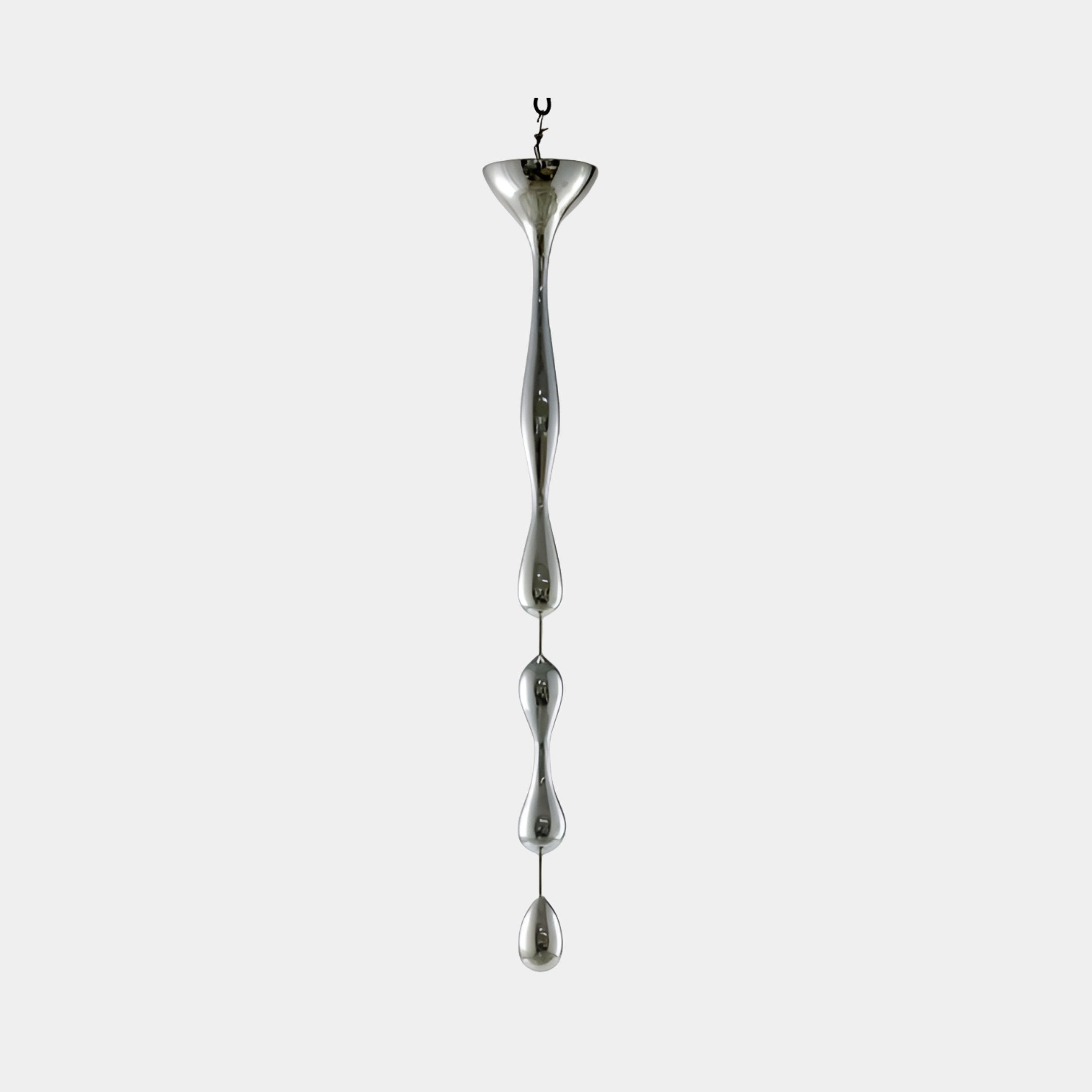Glenbury Silver Water Drop Sculpture - 150cm