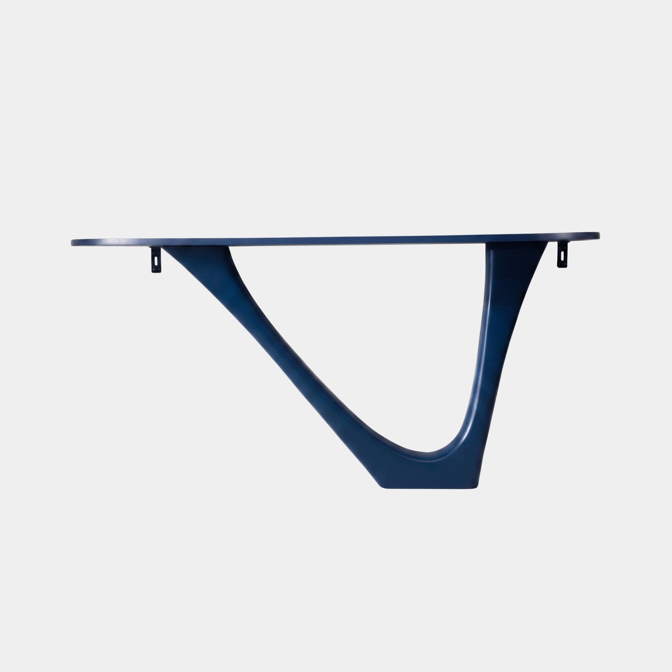 Ravenwold Blue & Black Angular Console Table - 159cm