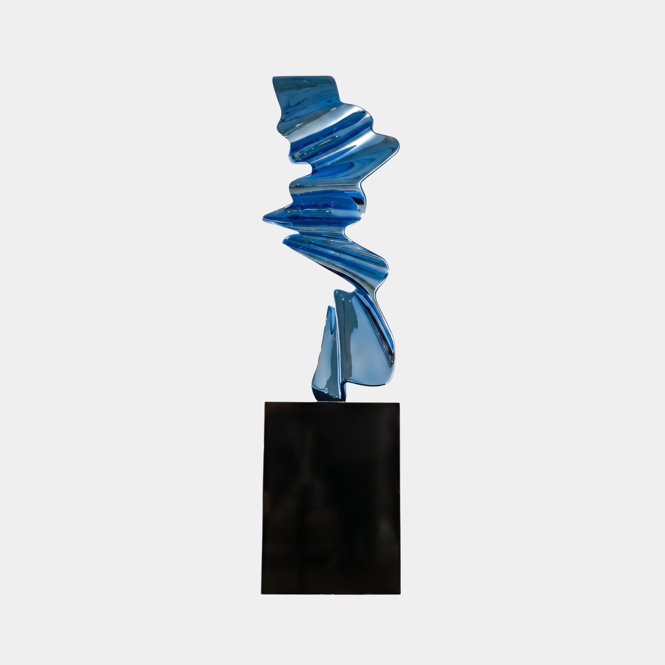 Glenside Blue & Black Rock Sculpture - 175cm