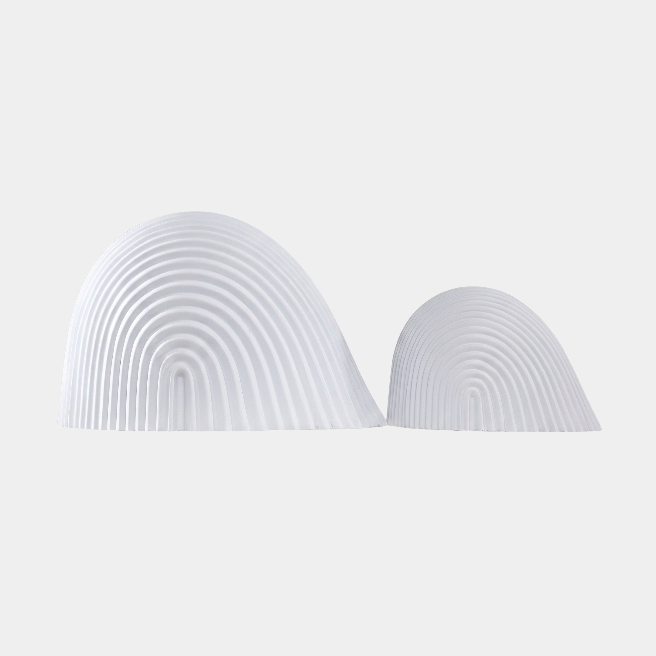 Hartcombe White Abstract Sculpture - 63cm